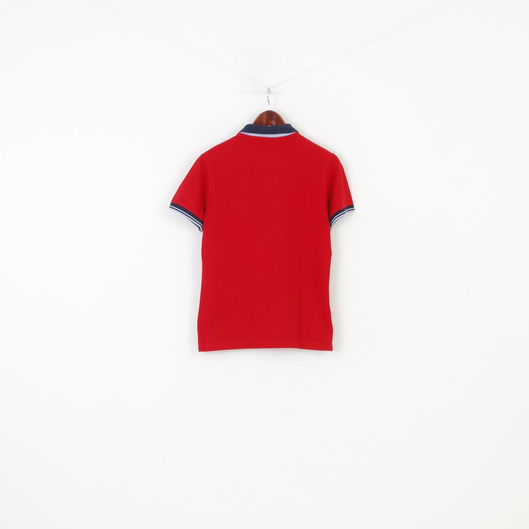Fred Perry Fred Perry Men 38 (M) Polo Shirt Red England Top 10475 Size US M / EU 48-50 / 2 - 6 Thumbnail