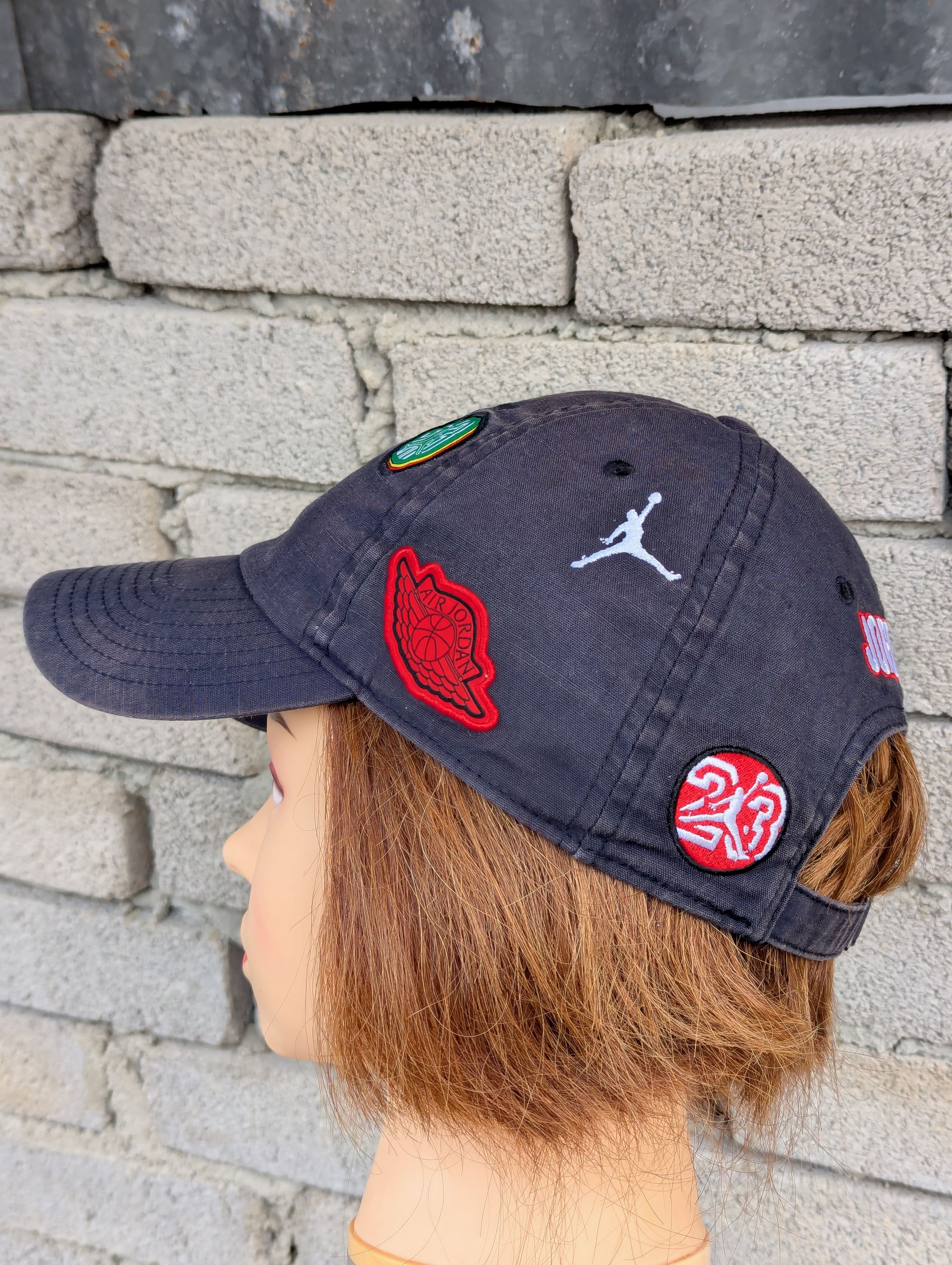 Nike Nike Air Jordan Heritage 86 H86 Sticker Patches Hat Cap Size ONE SIZE - 4 Thumbnail