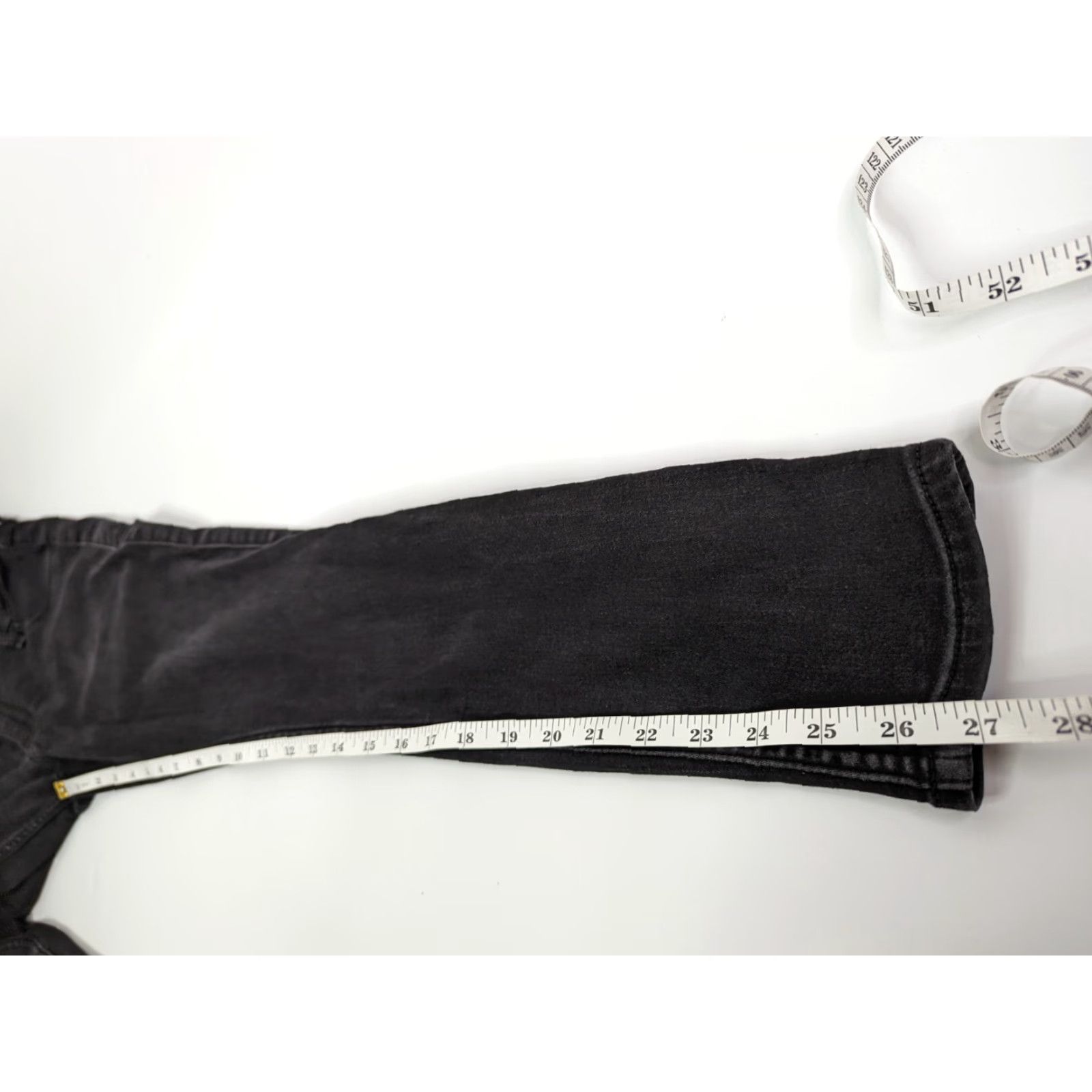 Abercrombie & Fitch Abercrombie & Fitch The Jean Jegging Black Jeans Women's Size 31/12 High Rise Slim Fit Regular Women’s Size 24" / US 00 / IT 34 - 6 Thumbnail