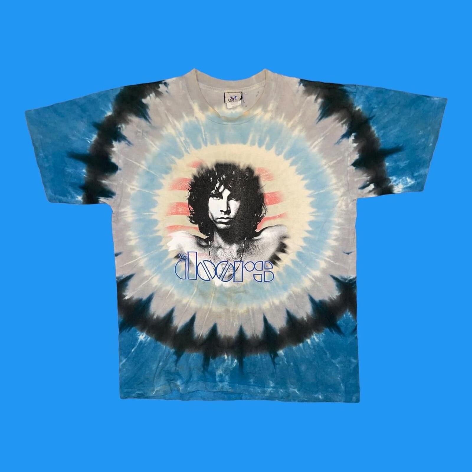 Liquid Blue Vintage the Doors liquid blue Jim Morrison T Shirt Size US L / EU 52-54 / 3 - 1 Thumbnail