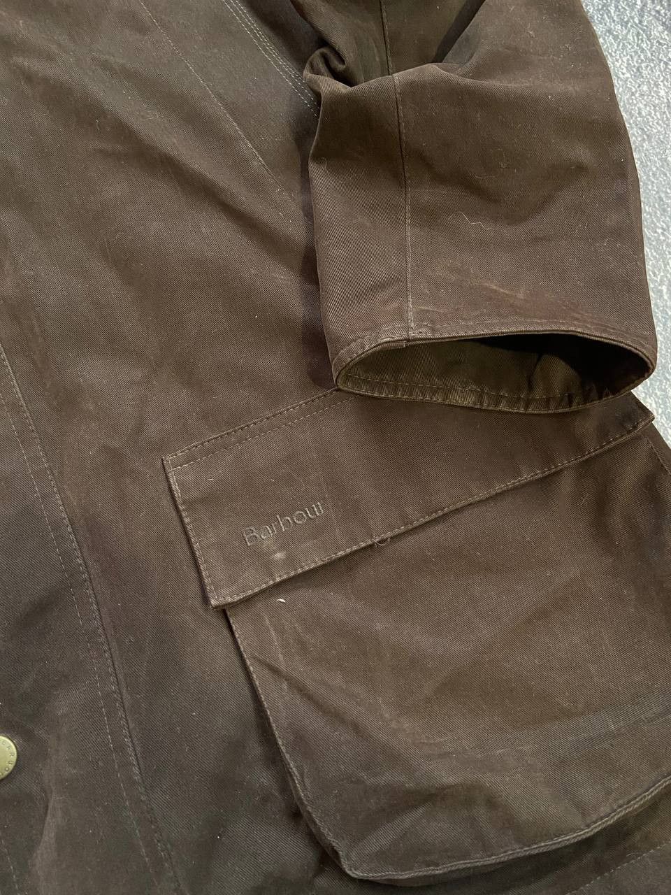 Barbour Vintage Barbour Ashby Waxed Jacket Size US XL / EU 56 / 4 - 3 Thumbnail