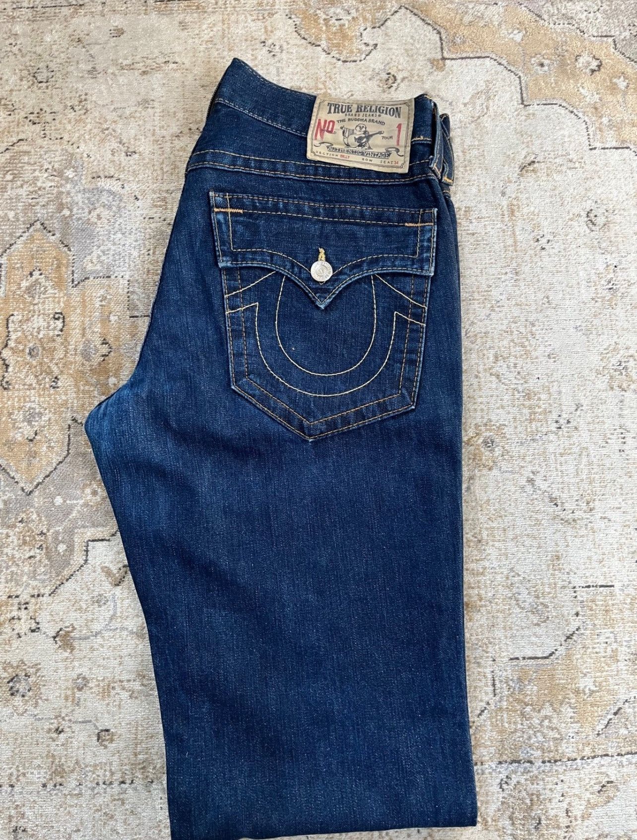 True Religion True Religion Billy Bootcut Size US 34 / EU 50 - 1 Thumbnail