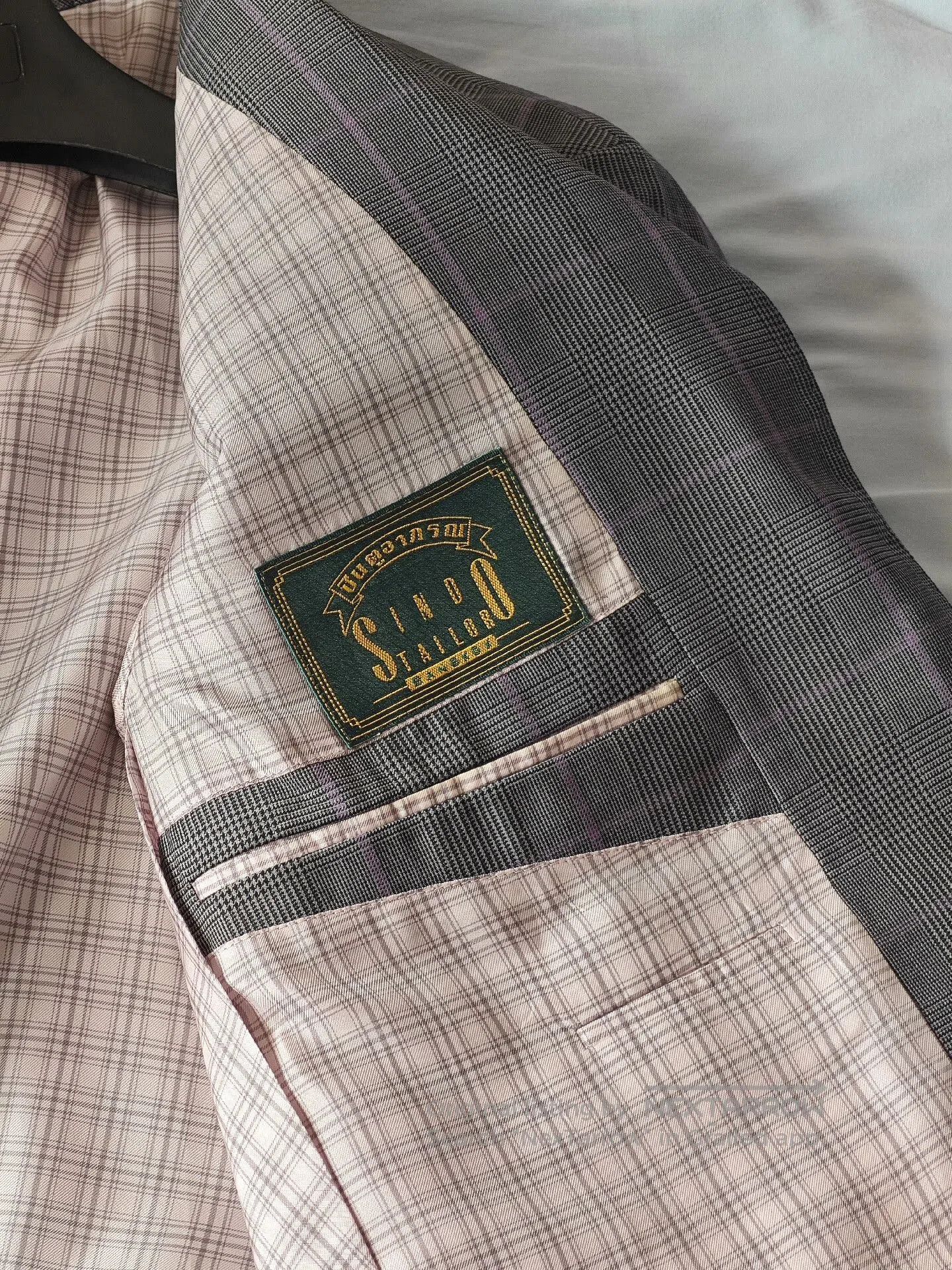 Japanese Brand Vintage Welsh Check Wool Tailored Suit. Size US M / EU 48-50 / 2 - 6 Thumbnail