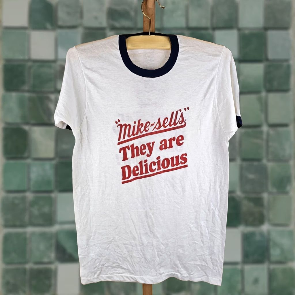 Vintage VINTAGE Mike Sells 1979 OHIO STATE FAIR SHOW BOB BRAUN T-SHIRT L Shirt Men White Cotton Short Sleeve Round Neck 70s 19in 29in Size US L / EU 52-54 / 3 - 1 Thumbnail