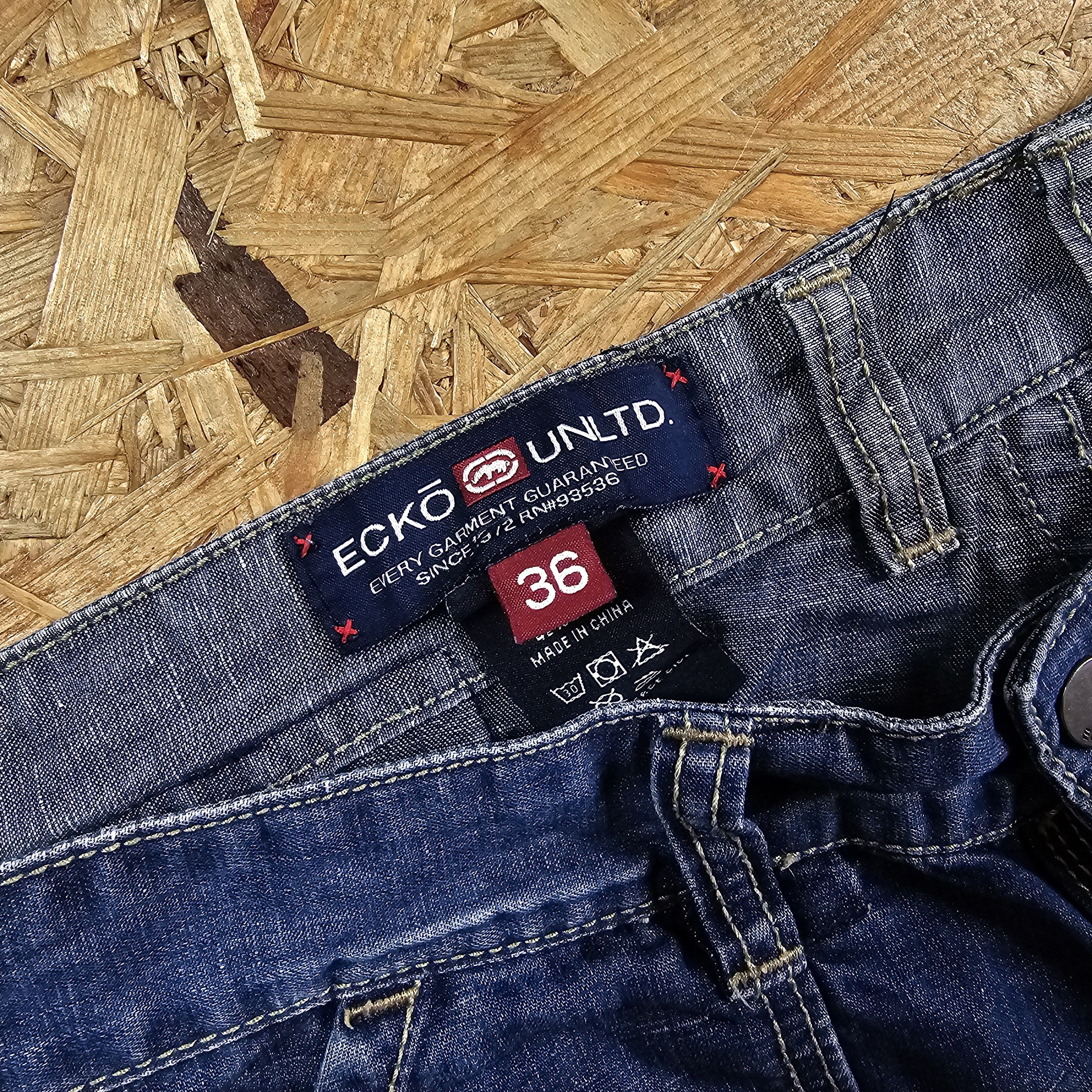 Affliction × Ecko Unltd. × Southpole ECKO UNLTD BAGGY RAP HIP HOP SKATER JORTS SHORTS PINKMAN 36 Size US 36 / EU 52 - 6 Thumbnail