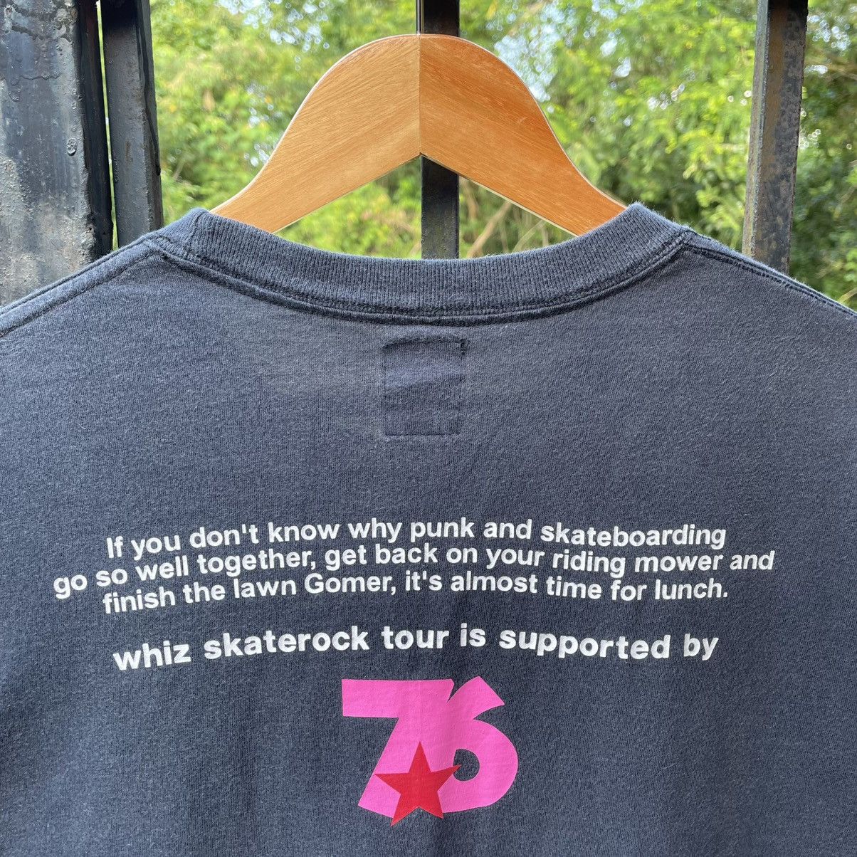 Welcome Skateboards 🔥Vintage Y2K Whiz Skate Rock World Tour Promo Skate Tee Size US M / EU 48-50 / 2 - 4 Thumbnail