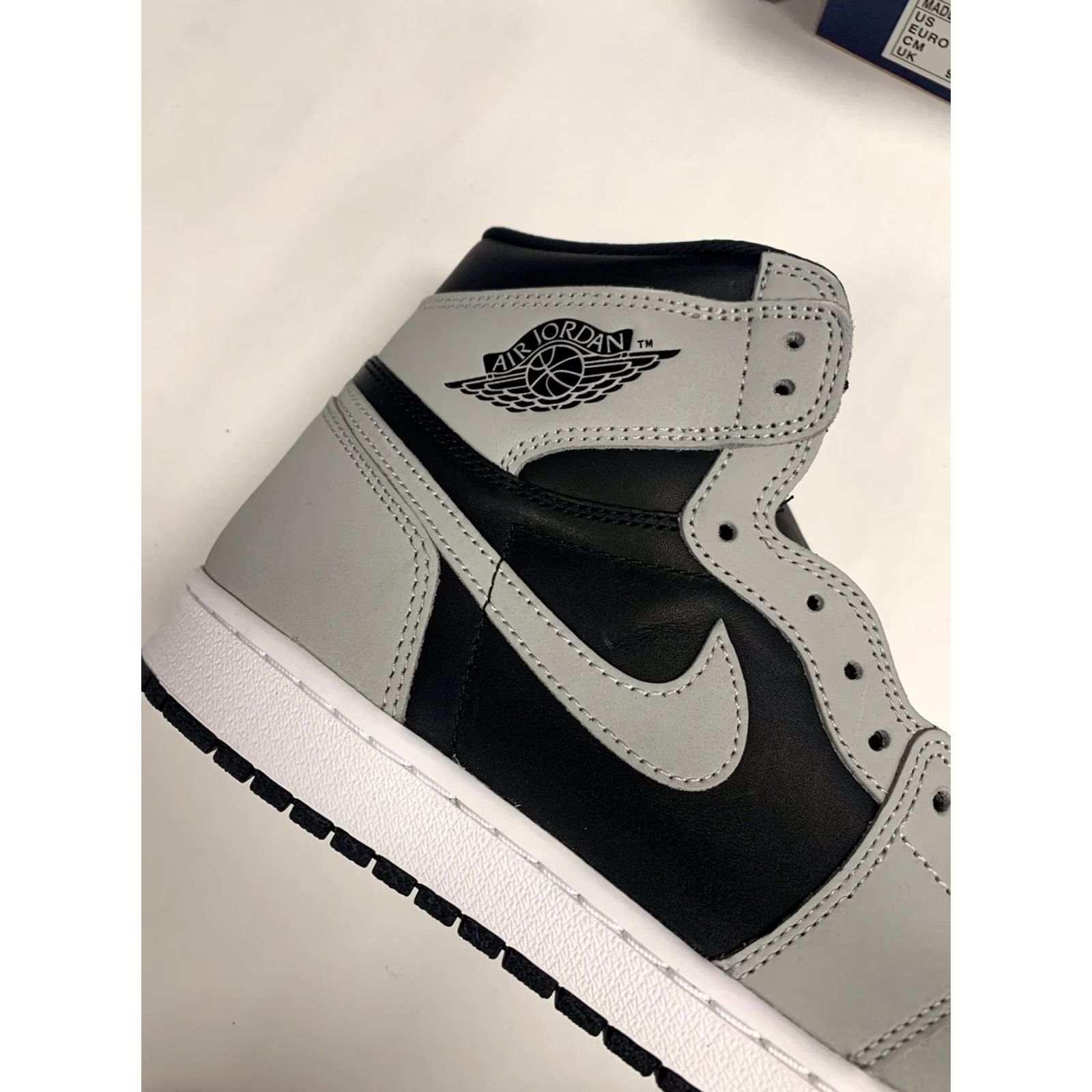 Jordan Brand Nike Air Jordan 1 Retro High OG Shadow 2.0 2021 Size 10 Men Brand New Shoes Sale Mens Sneaker Shadow 2.0 2021 Size US 9 / EU 42 - 6 Thumbnail