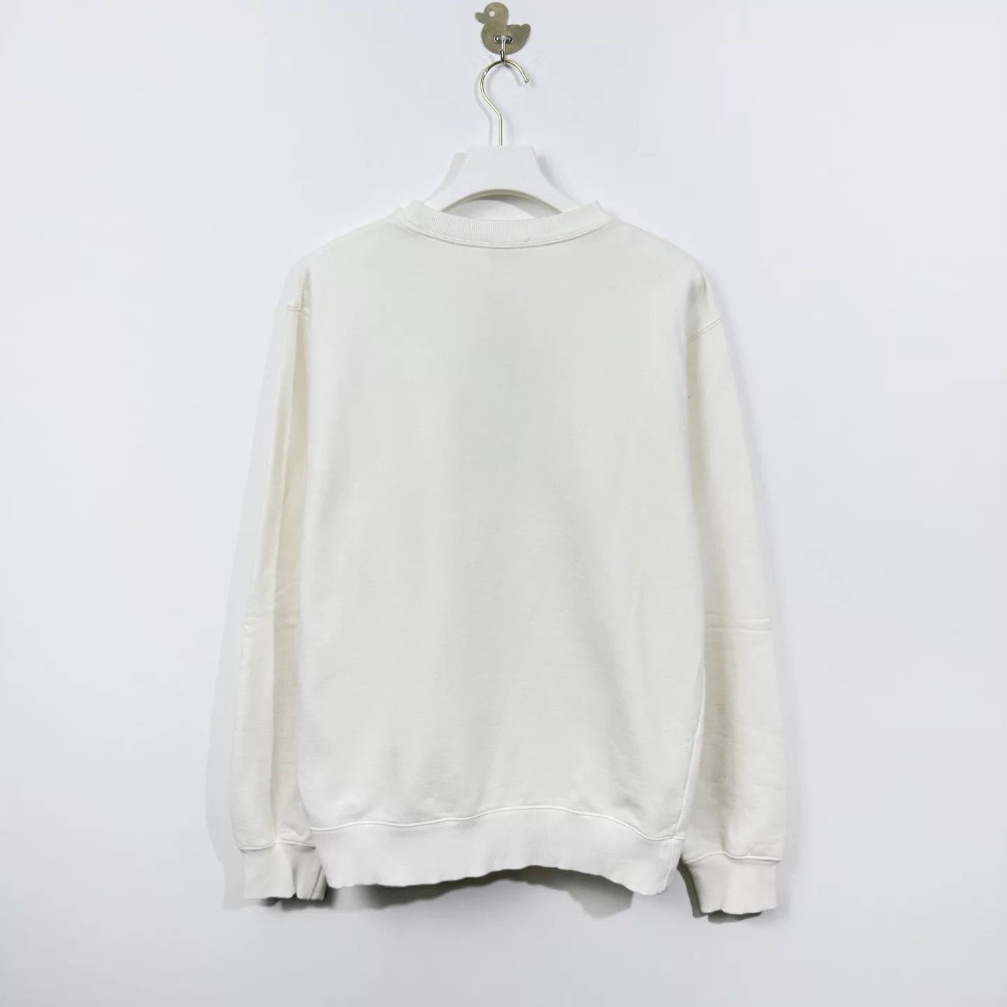 Dior Dior CD Embroidered Logo White Crewneck Sweatshirt L Size US L / EU 52-54 / 3 - 2 Thumbnail