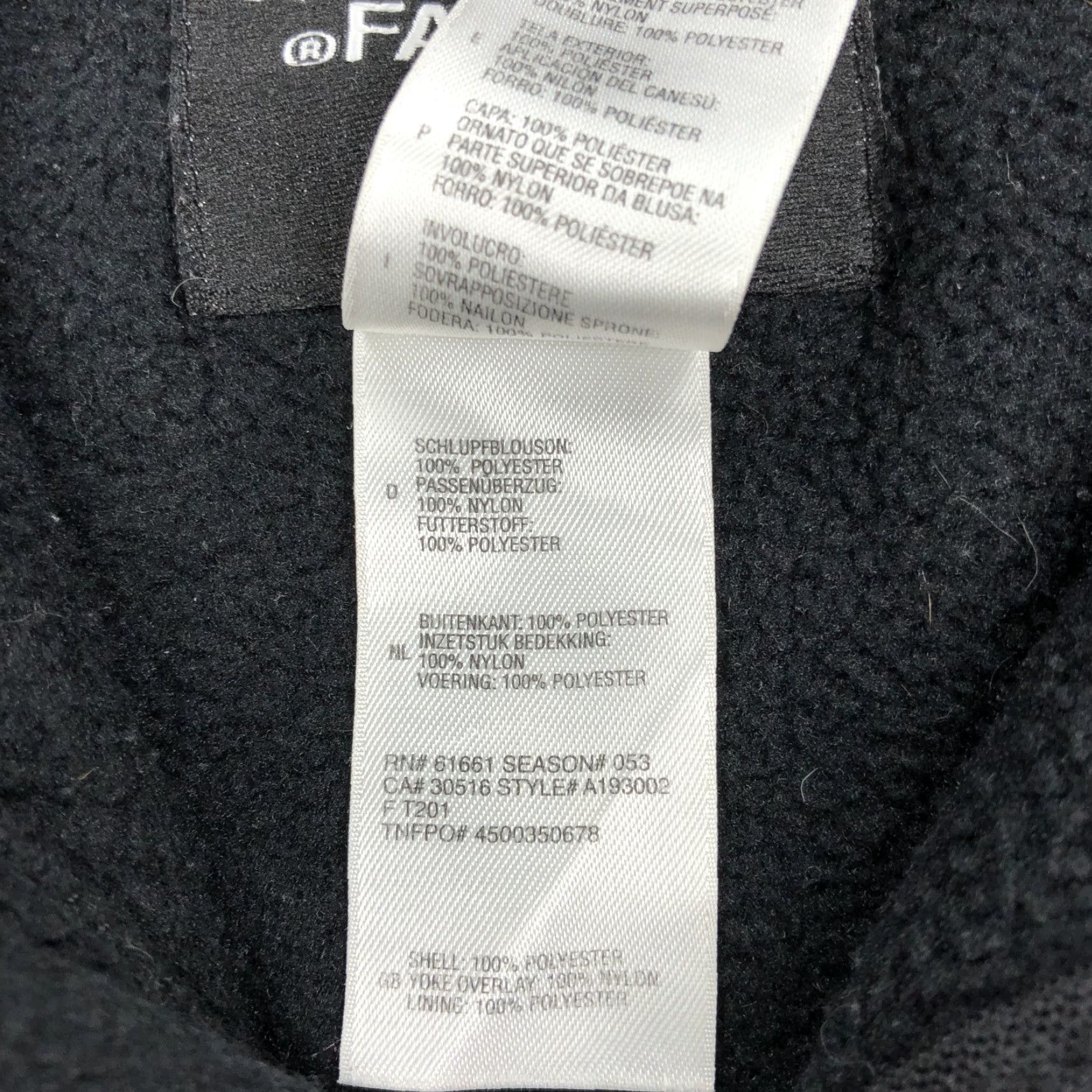 The North Face The North Face Denali Fleece Jacket Men L Black Polartec Full Zip Coat Y2K Vintage Theme Outdoor Hiking Size US L / EU 52-54 / 3 - 5 Thumbnail