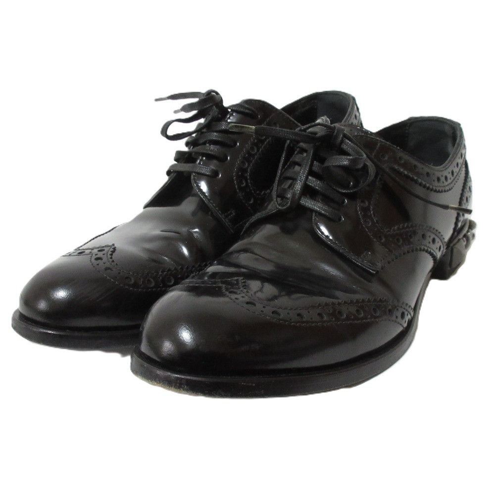 Dolce & Gabbana Dolce & Gabbana Dolce&Gabbana Leather Wingtip Dress Shoes Leather Shoes DUTY FREE for USA Size ONE SIZE - 1 Thumbnail