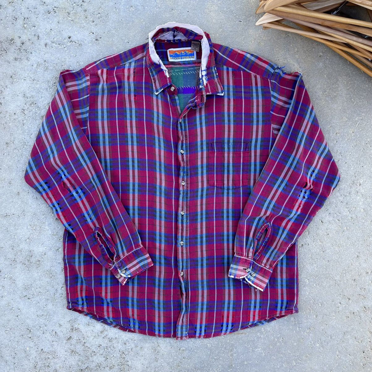 Other VTG 2000’s Rugged Terrain Thrashed Lightweight Button Up Size US XL / EU 56 / 4 - 1 Thumbnail