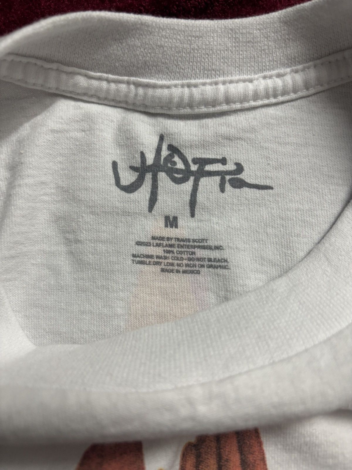 Travis Scott Travis Scott UTOPIA T-Shirt – Cancelled Pyramids Event – New Size US XL / EU 56 / 4 - 5 Thumbnail