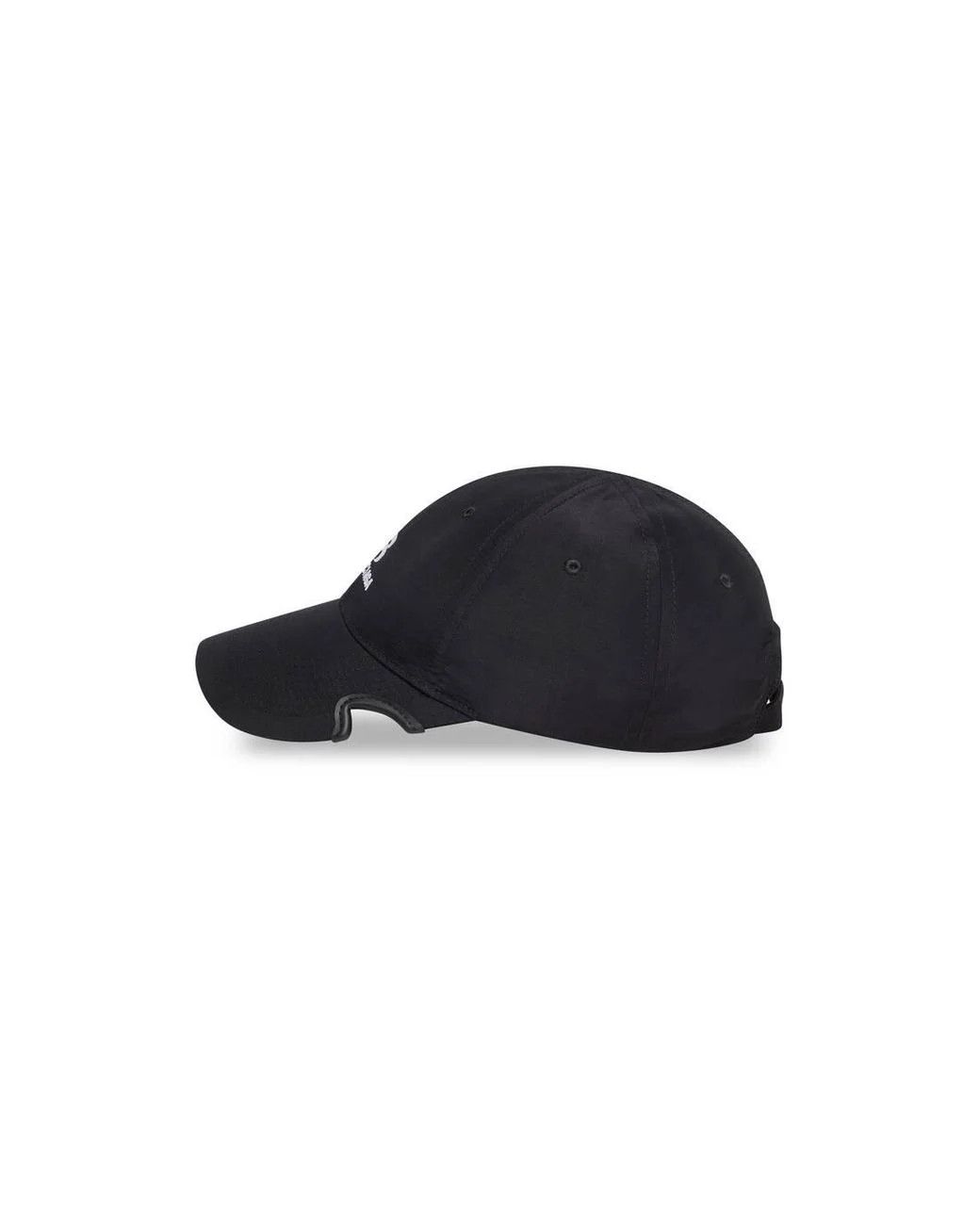 Balenciaga o1bcso1str1024 Size: S / Sporty B Tracksuit Cap in Black Size ONE SIZE - 2 Thumbnail