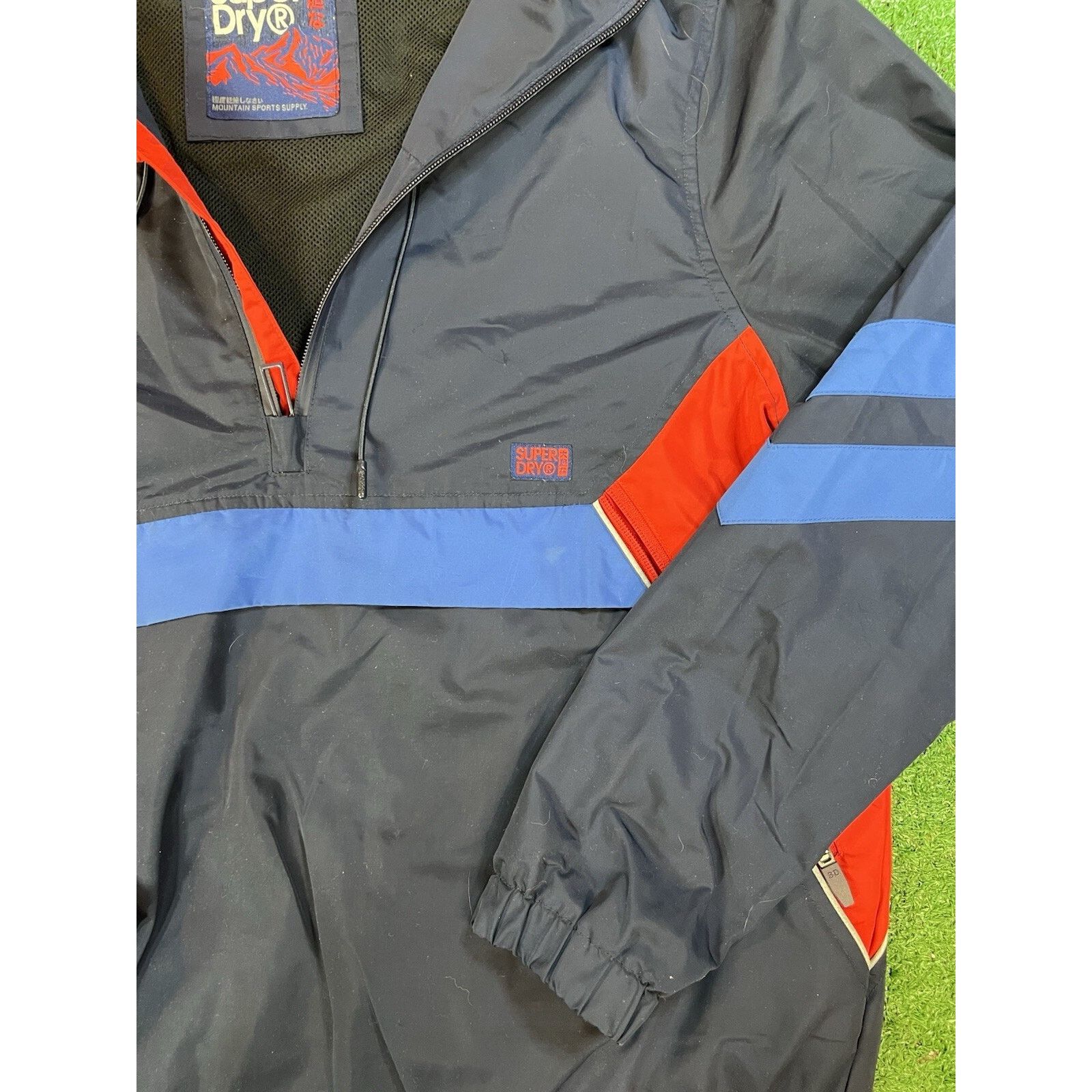 Superdry SuperDry Hooded Jacket NC3 Blue Mens Large Size US L / EU 52-54 / 3 - 3 Thumbnail