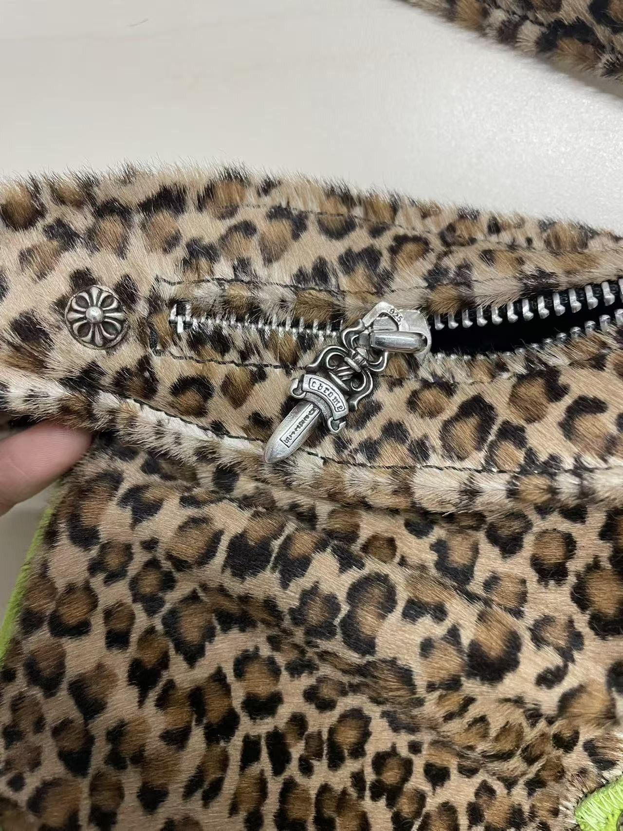 Chrome Hearts Chrome Hearts Leopard Silver Cross Patch Lyon Bag Size ONE SIZE - 5 Thumbnail