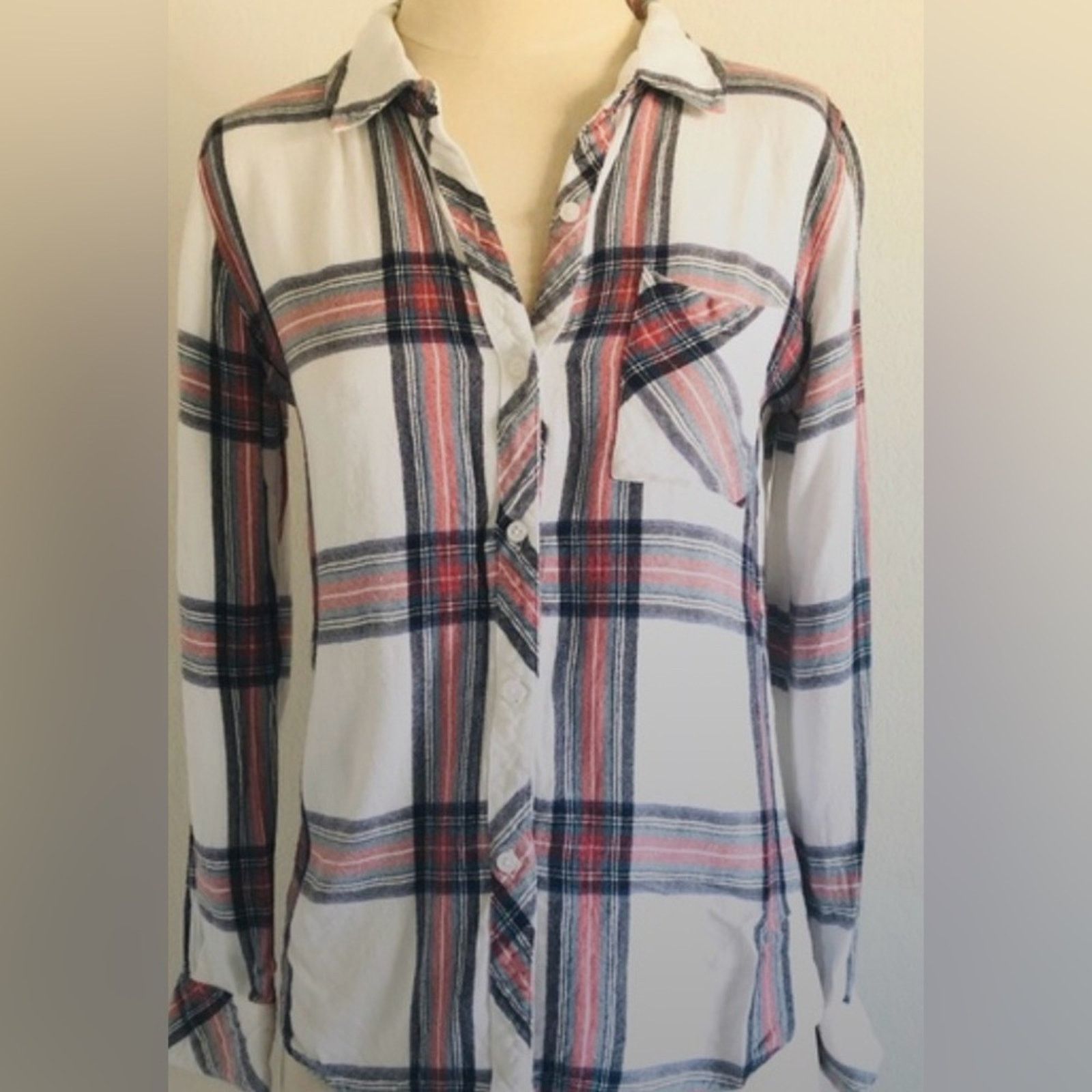 Rails Rails Hunter plaid soft flannel shirt, size Small Size S / US 4 / IT 40 - 2 Thumbnail