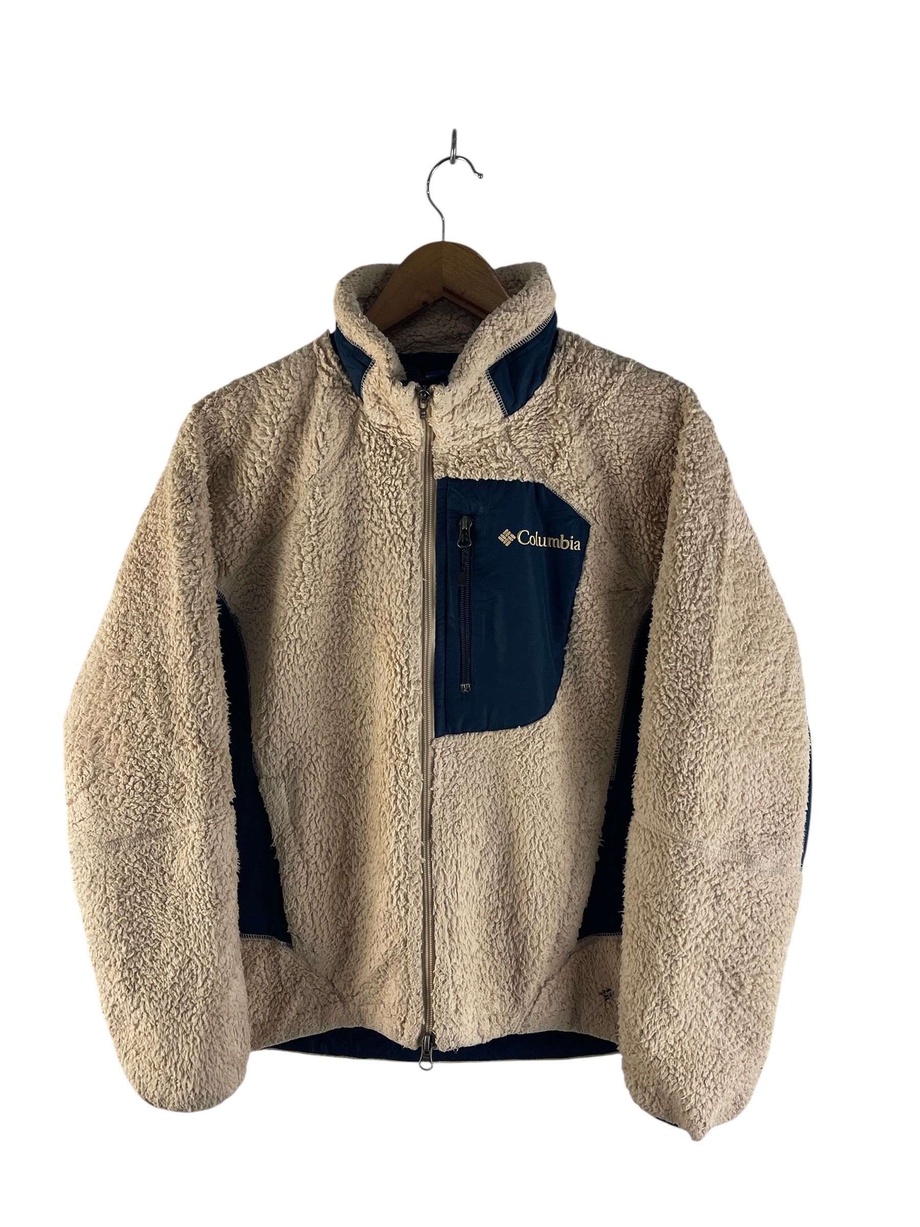 Columbia Vintage Columbia Sherpa Fleece Jacket Full Zip Outdoor Size US S / EU 44-46 / 1 - 1 Thumbnail