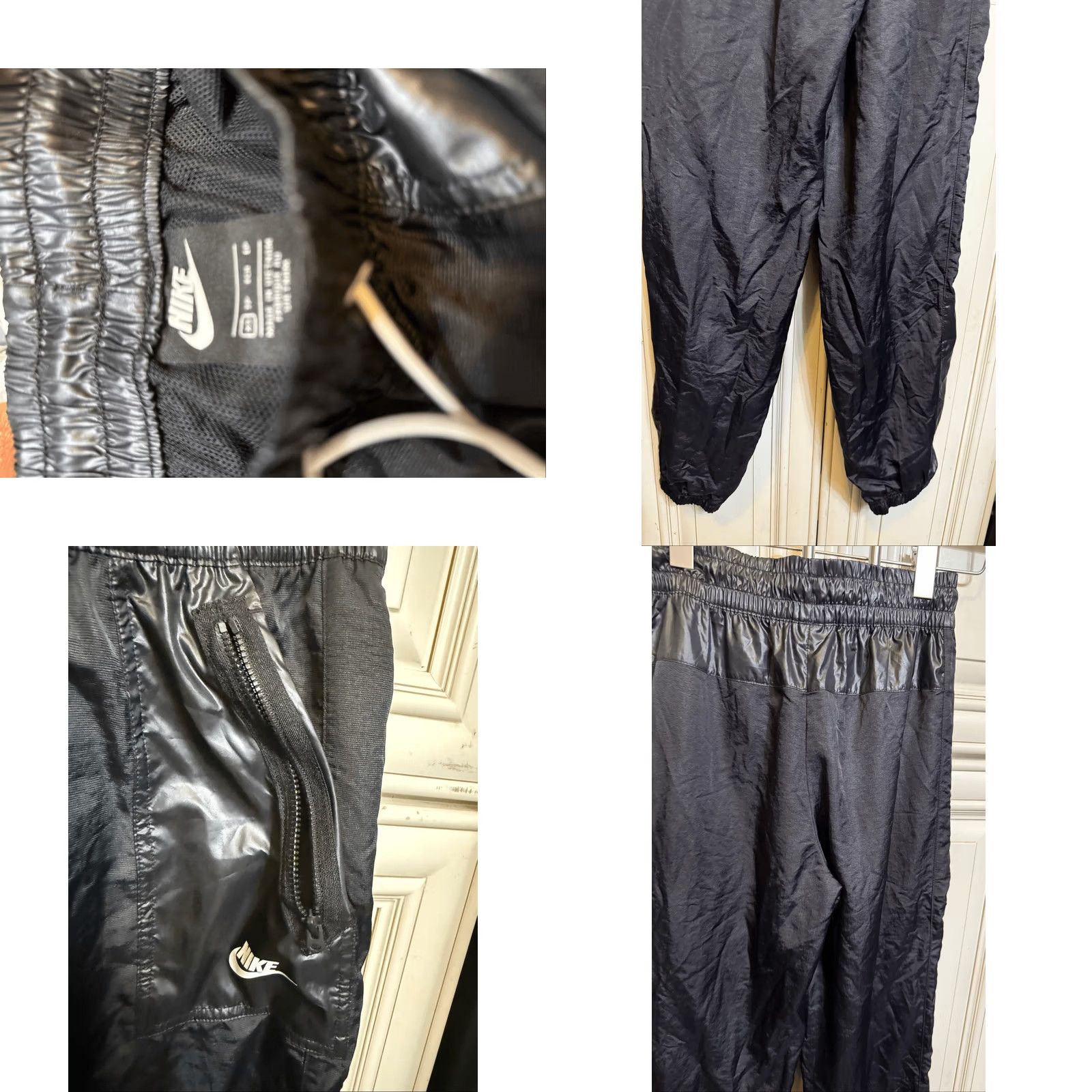 Nike Nike Women's Black Jogger Pants XS Size 26" / US 2 / IT 38 - 8 Thumbnail