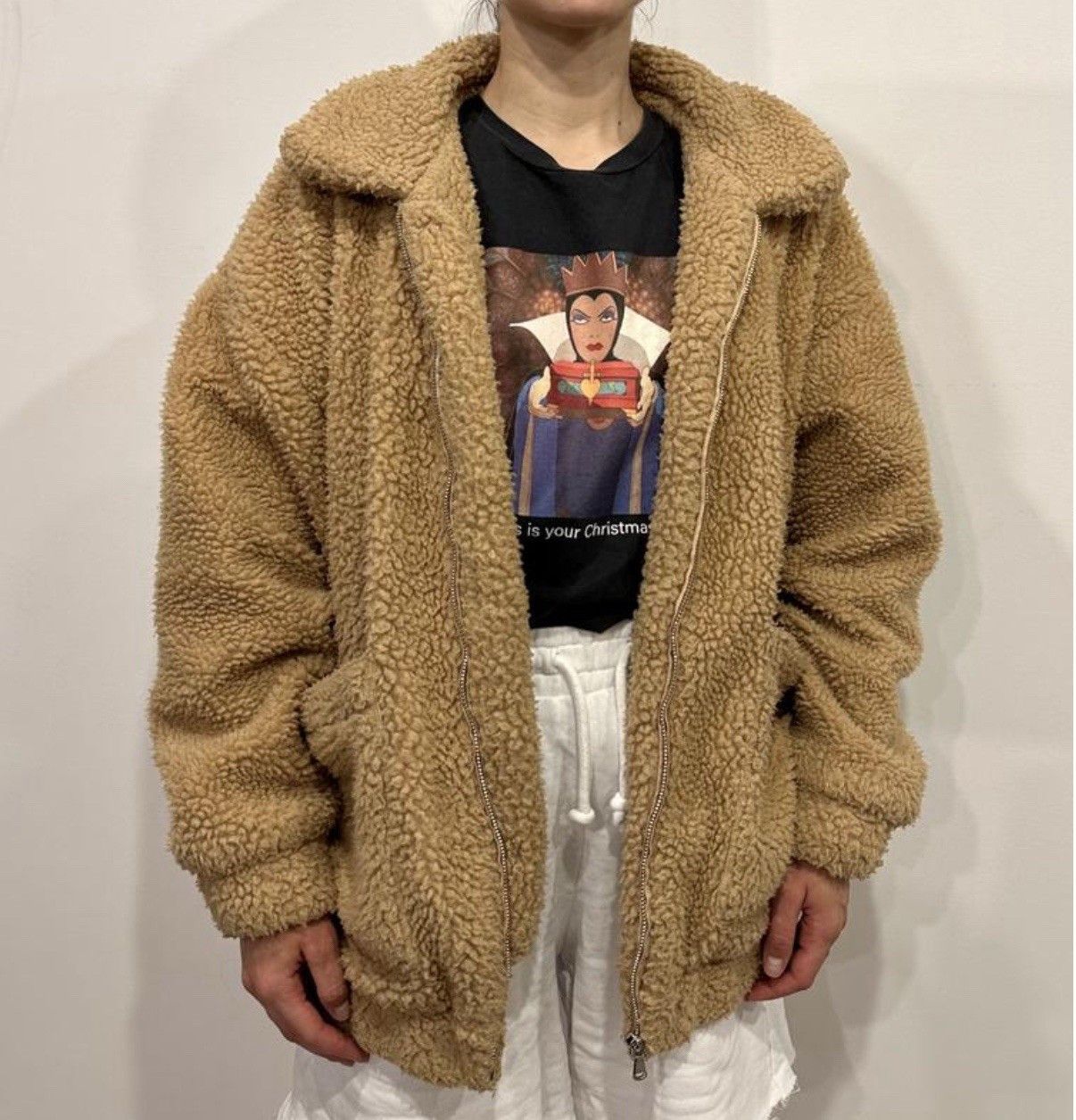 I.AM.GIA I am Gia Faux Fur Teddy Jacket Beige Size XS Size XS / US 0-2 / IT 36-38 - 3 Thumbnail