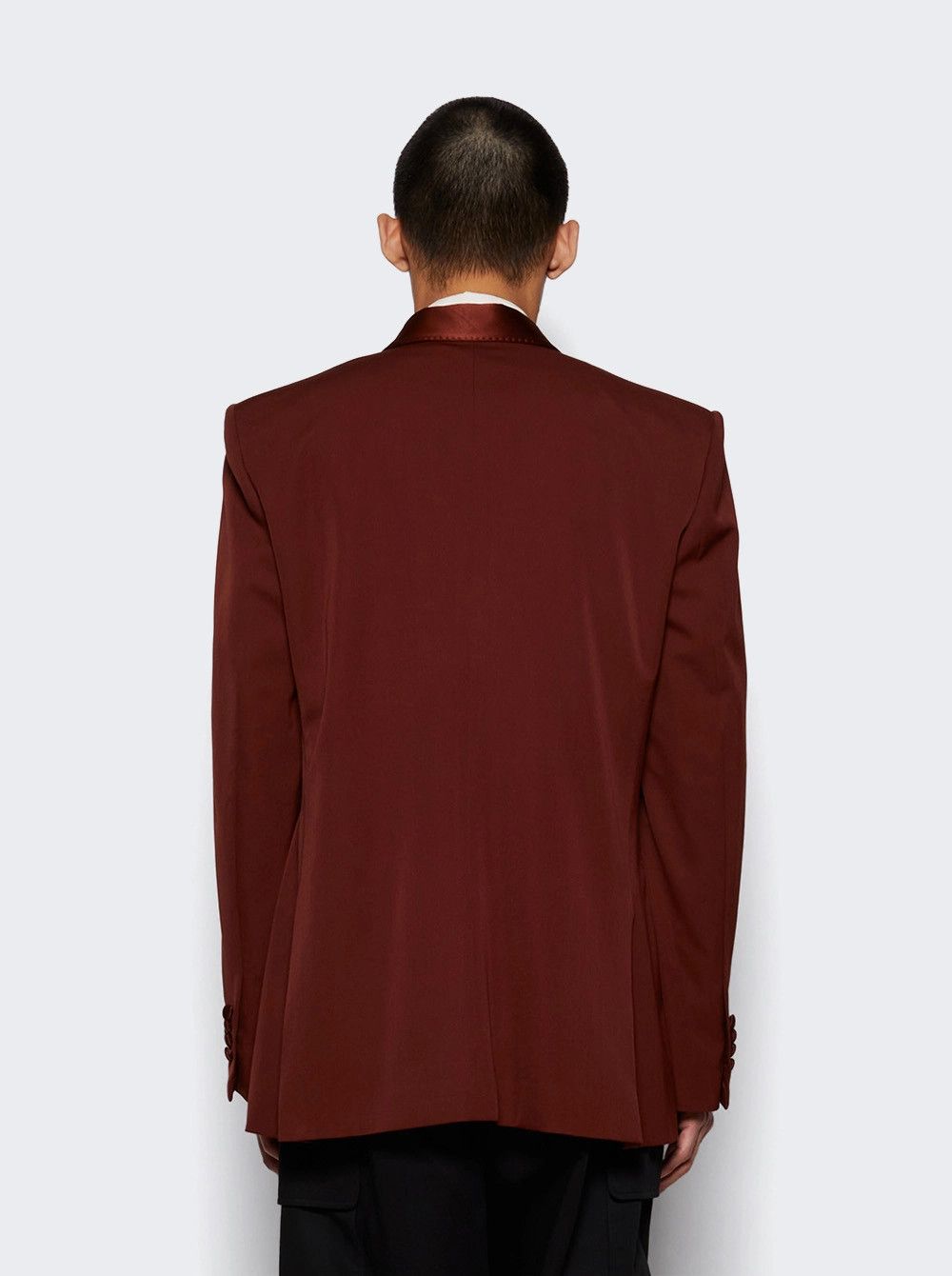 Givenchy o1mle0426 SB Shawl Jacket in Dark Rust Size US M / EU 48-50 / 2 - 4 Thumbnail