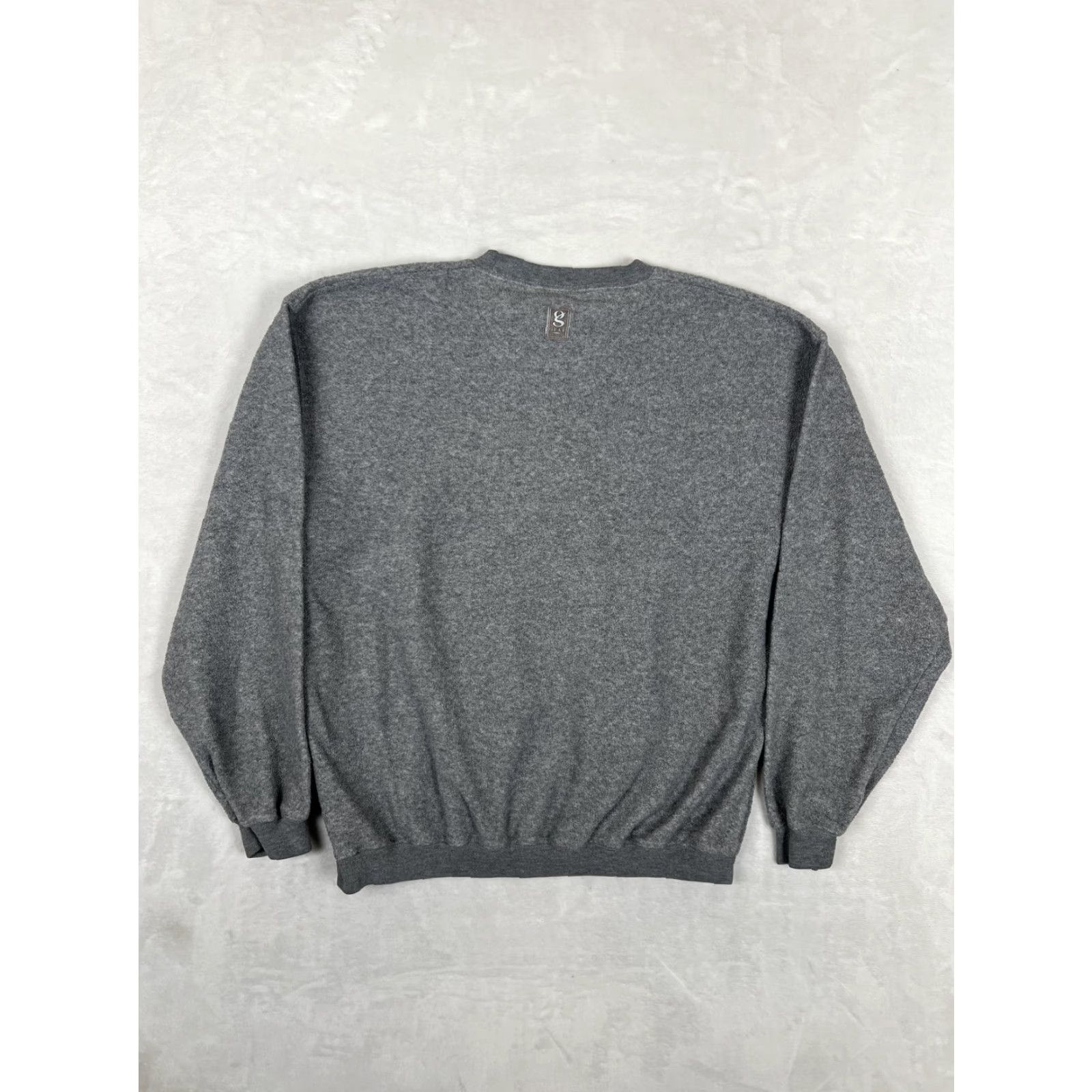 Vintage VINTAGE Gear For Sports Sweatshirt Mens M Gray University of Puget Sound Embroidered Logo Graphic Print Pullover Fleece Size US M / EU 48-50 / 2 - 6 Thumbnail