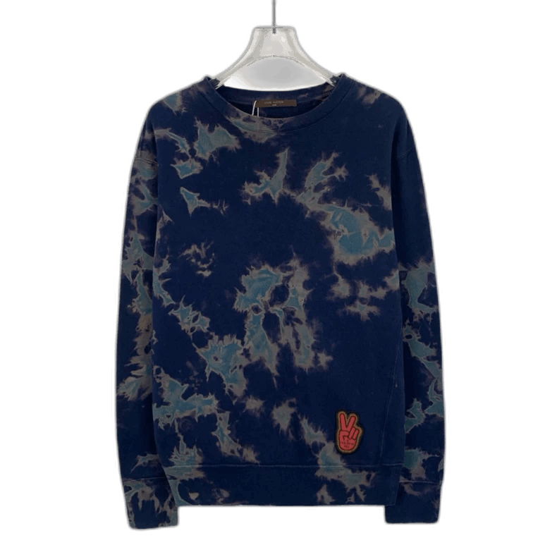Louis Vuitton Blue Camouflage Sweatshirt