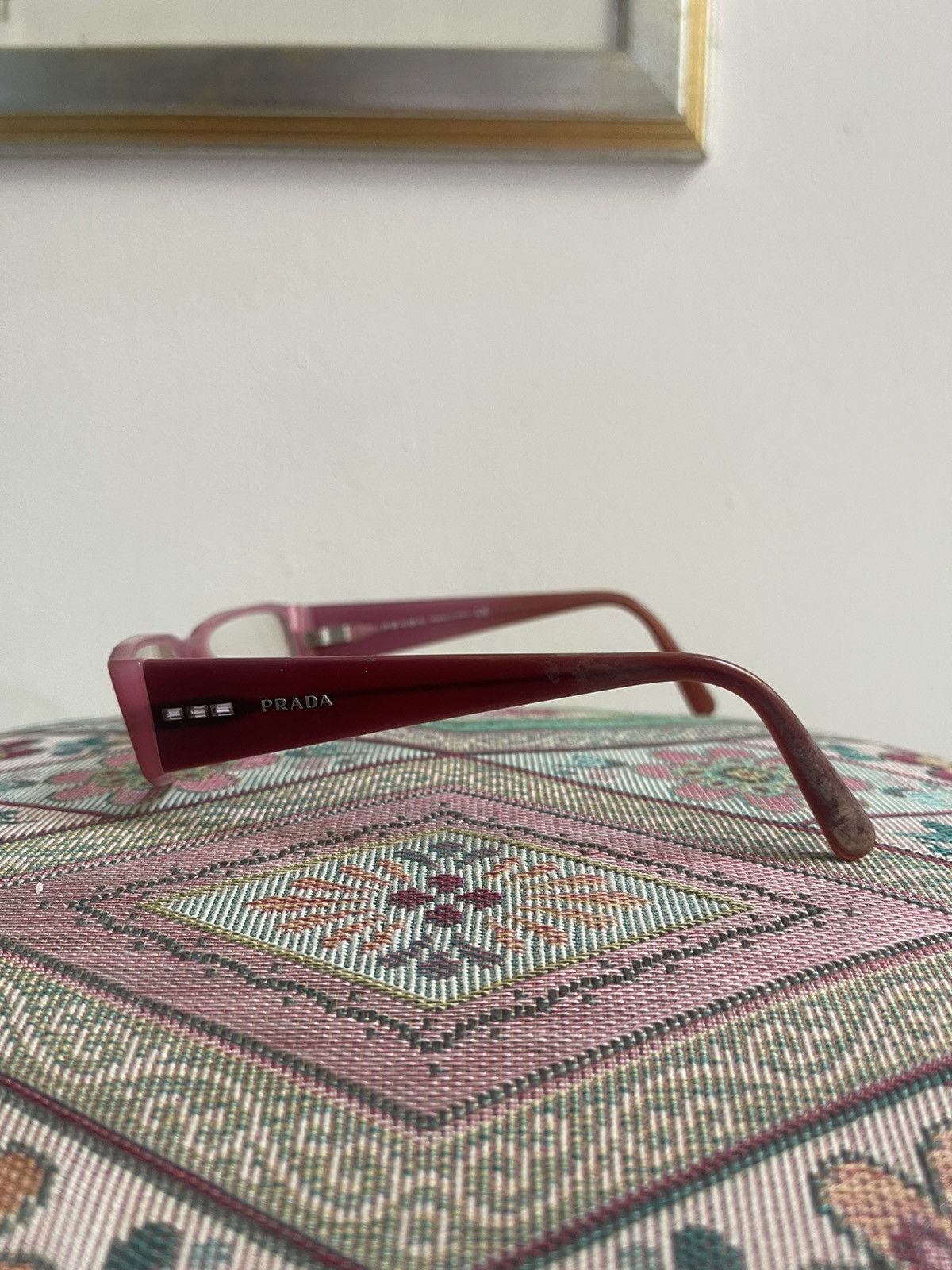 Prada Vintage Prada Bayonetta Glasses y2k Size ONE SIZE - 4 Thumbnail