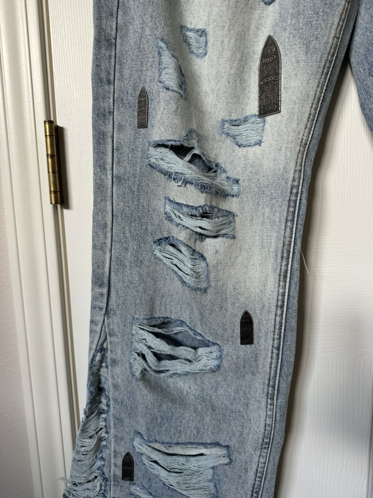 Who Decides War Who Decides War Amplified Gnarly Denim Jeans Size US 32 / EU 48 - 6 Thumbnail