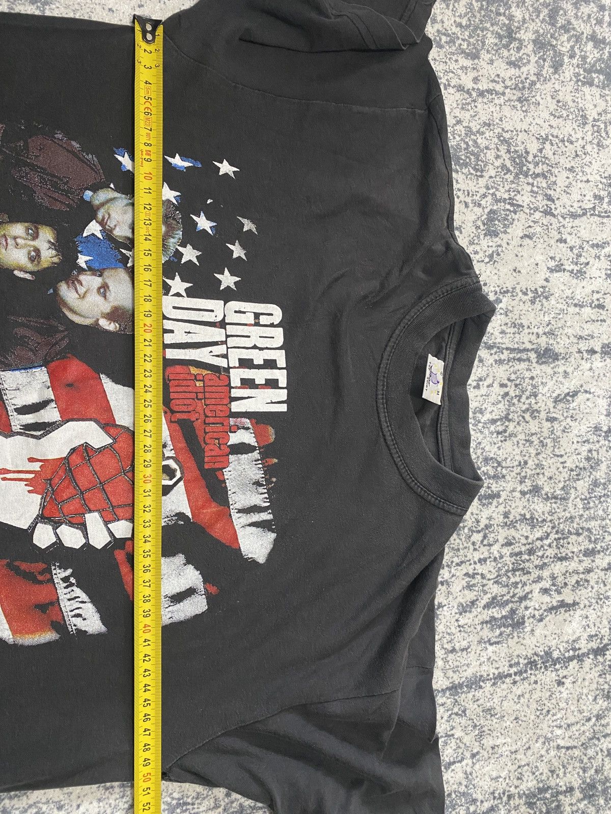 Vintage Vintage green day american idiot rare two sided tee 00s/90s Size US M / EU 48-50 / 2 - 17 Thumbnail