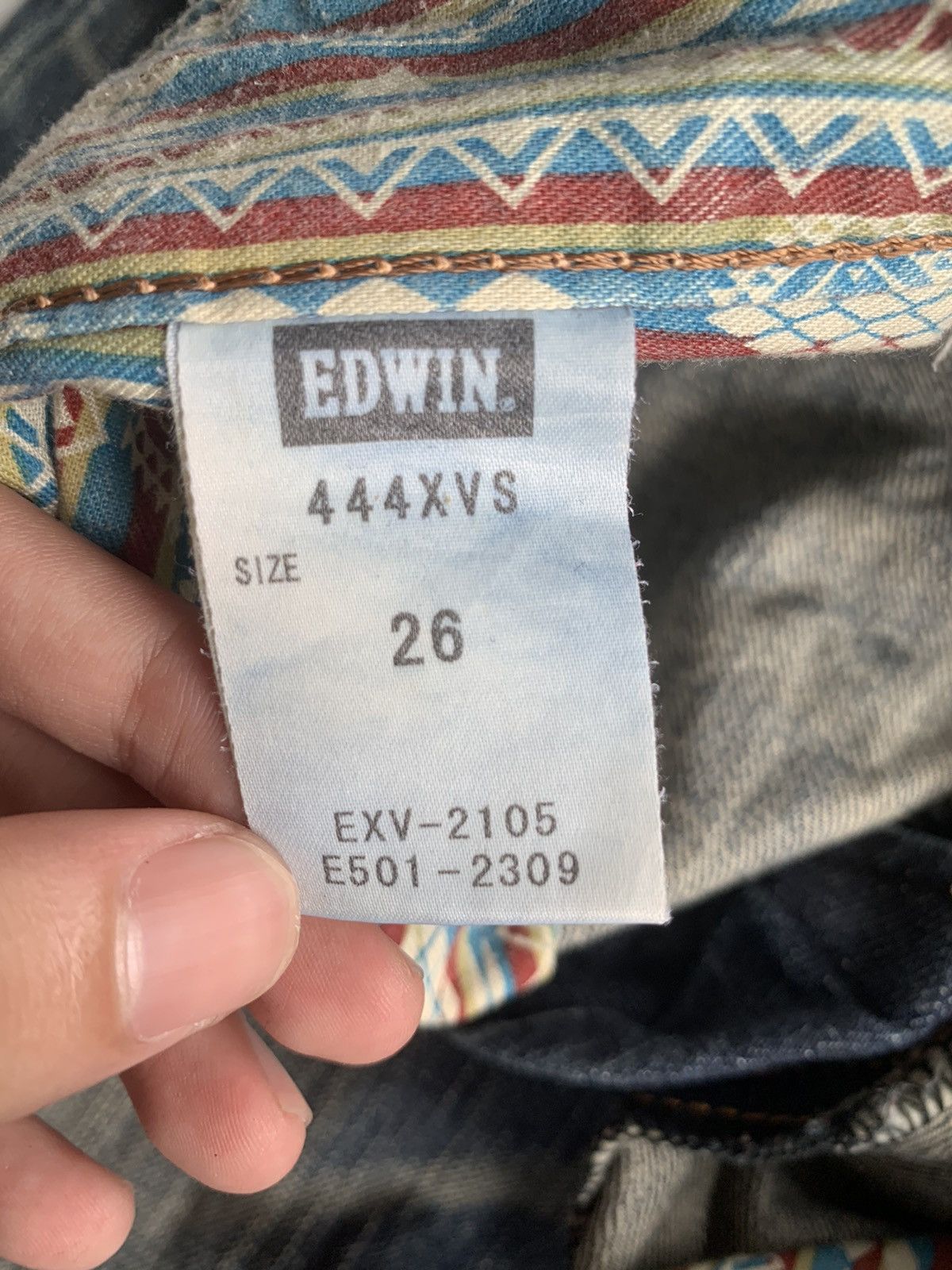 Edwin EDWIN XV MUDMAX HIPPIES STYLE FADED & RUSTY DISTRESSED DENIM Size US 28 / EU 44 - 22 Thumbnail