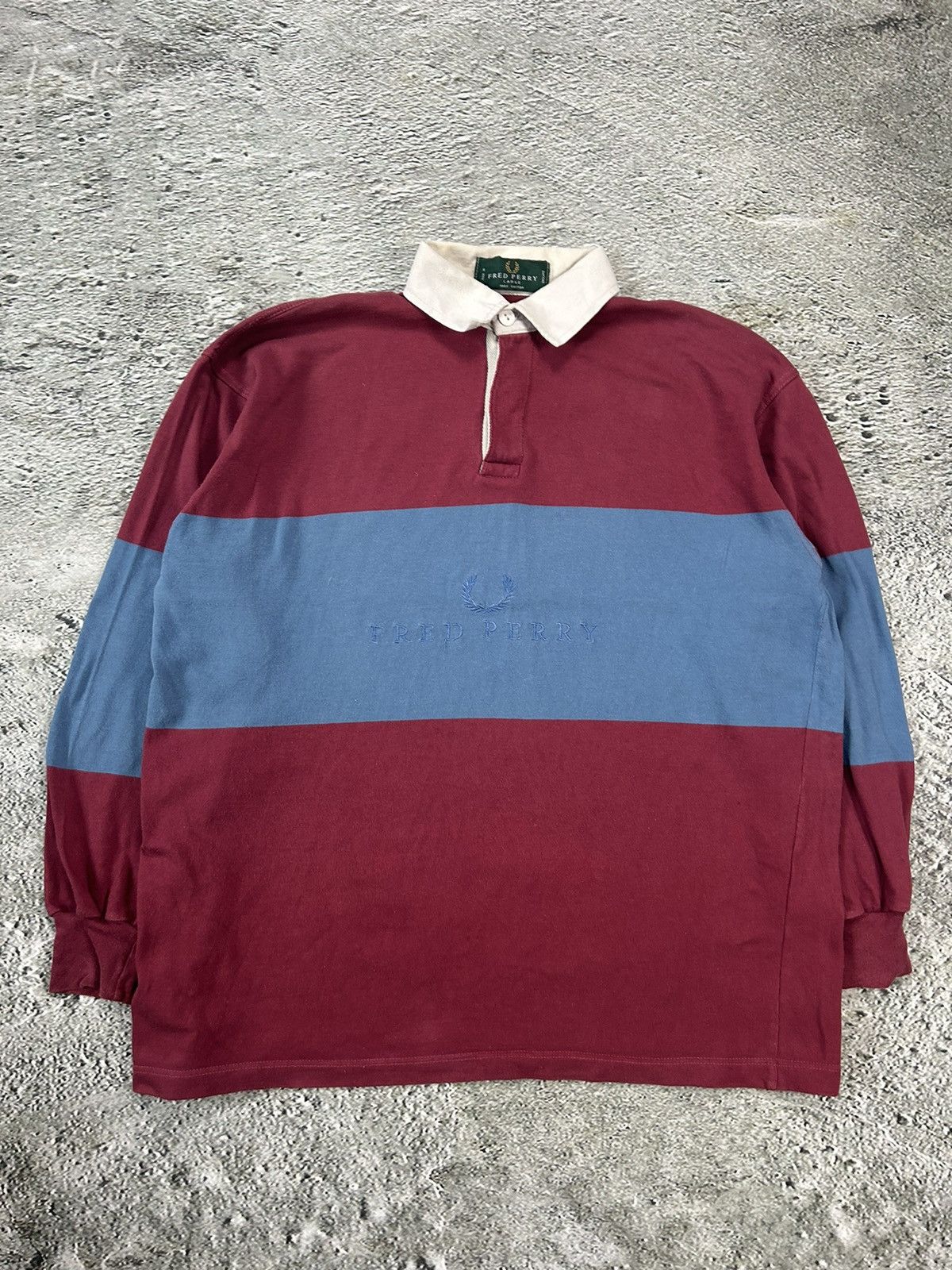 Fred perry rugby shirt on sale
