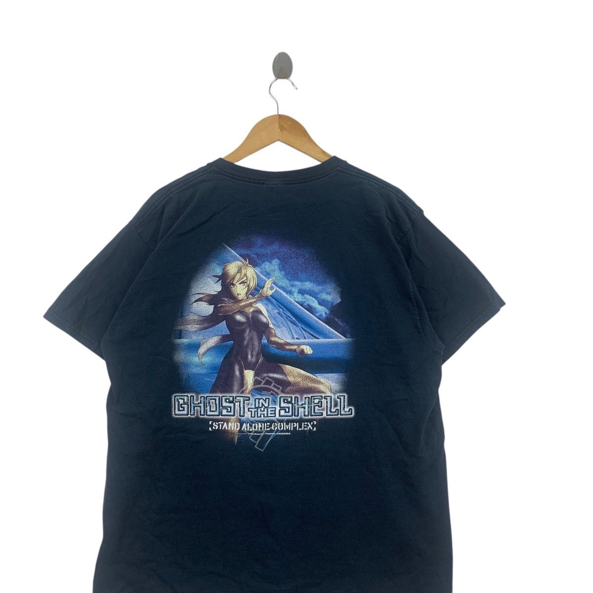 Anime Vintage GHOST IN THE SHELL Stand Alone Complex Tee Shirt Top Size US XL / EU 56 / 4 - 2 Thumbnail