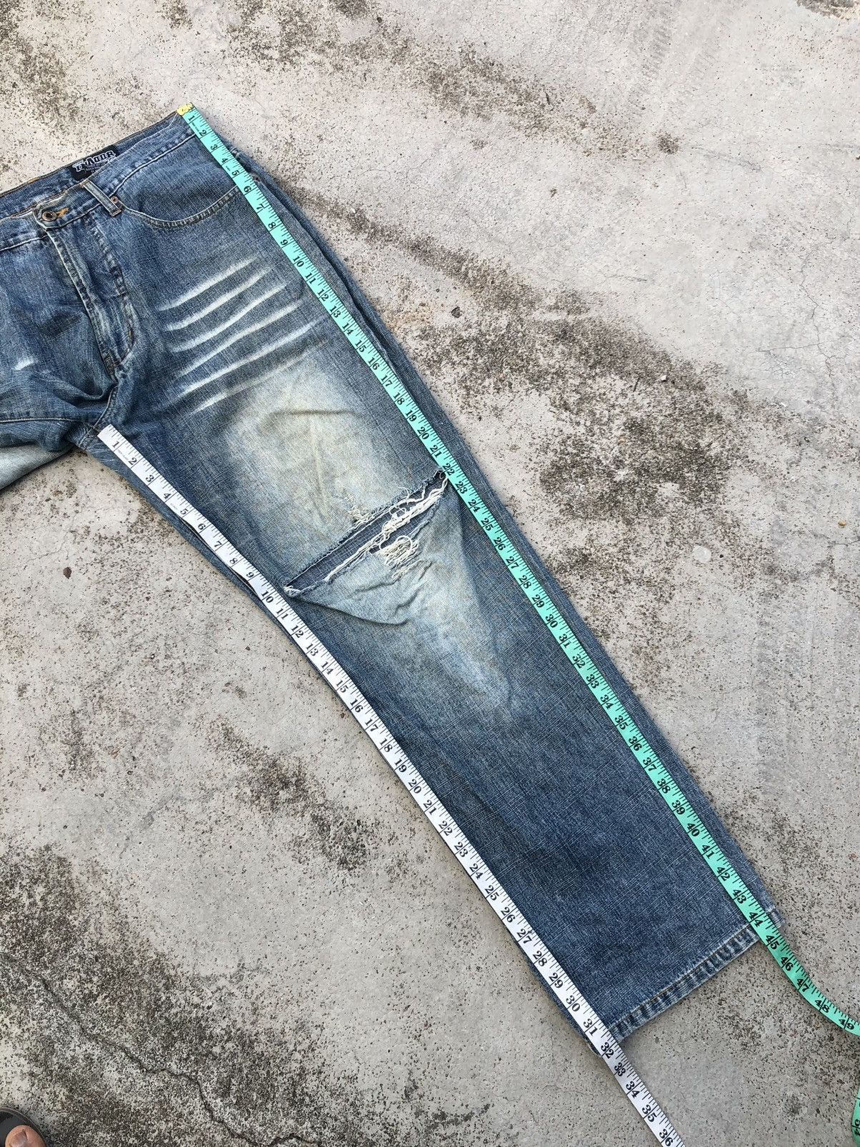 Other BAGGY 10TH ANNIVERSARY THE INDOOR DISTRESSED DENIM Size US 34 / EU 50 - 13 Thumbnail