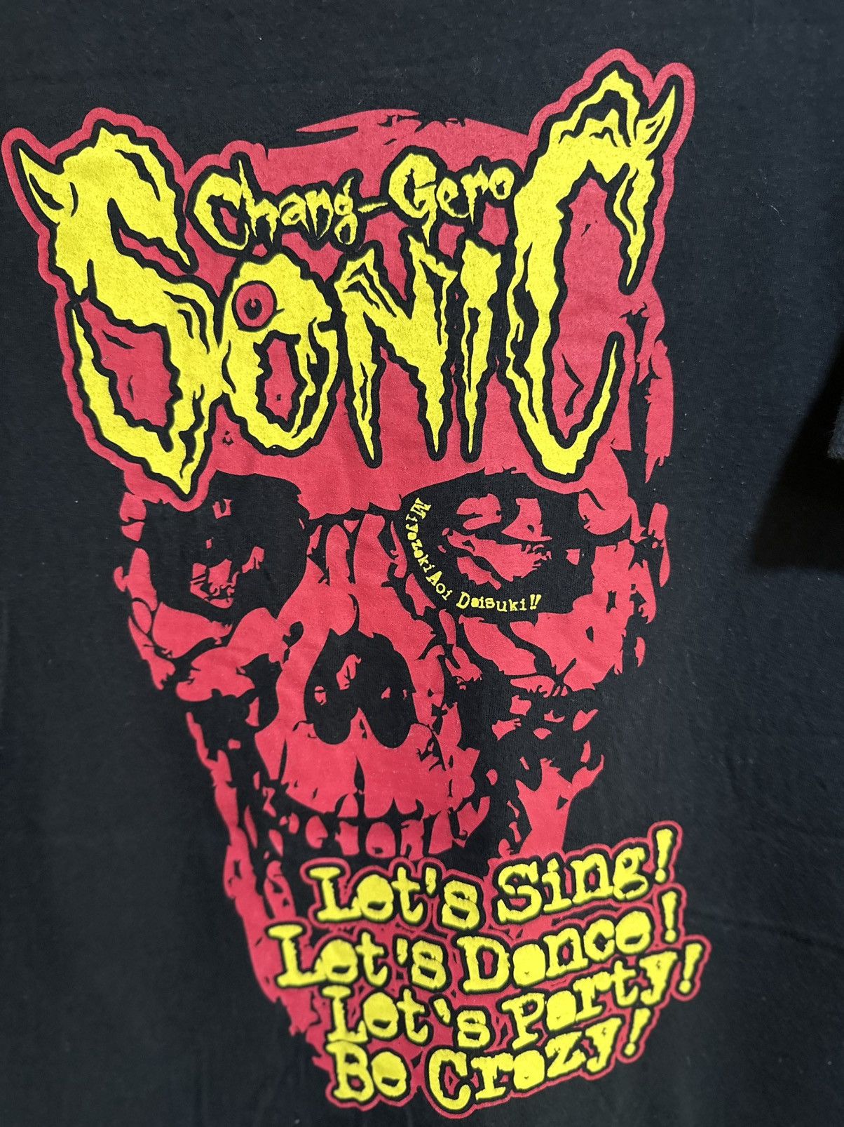 Band Tees × Vintage Chang Gero Sonic Miyazaki Aoi Daisuki Tee Size US L / EU 52-54 / 3 - 2 Thumbnail