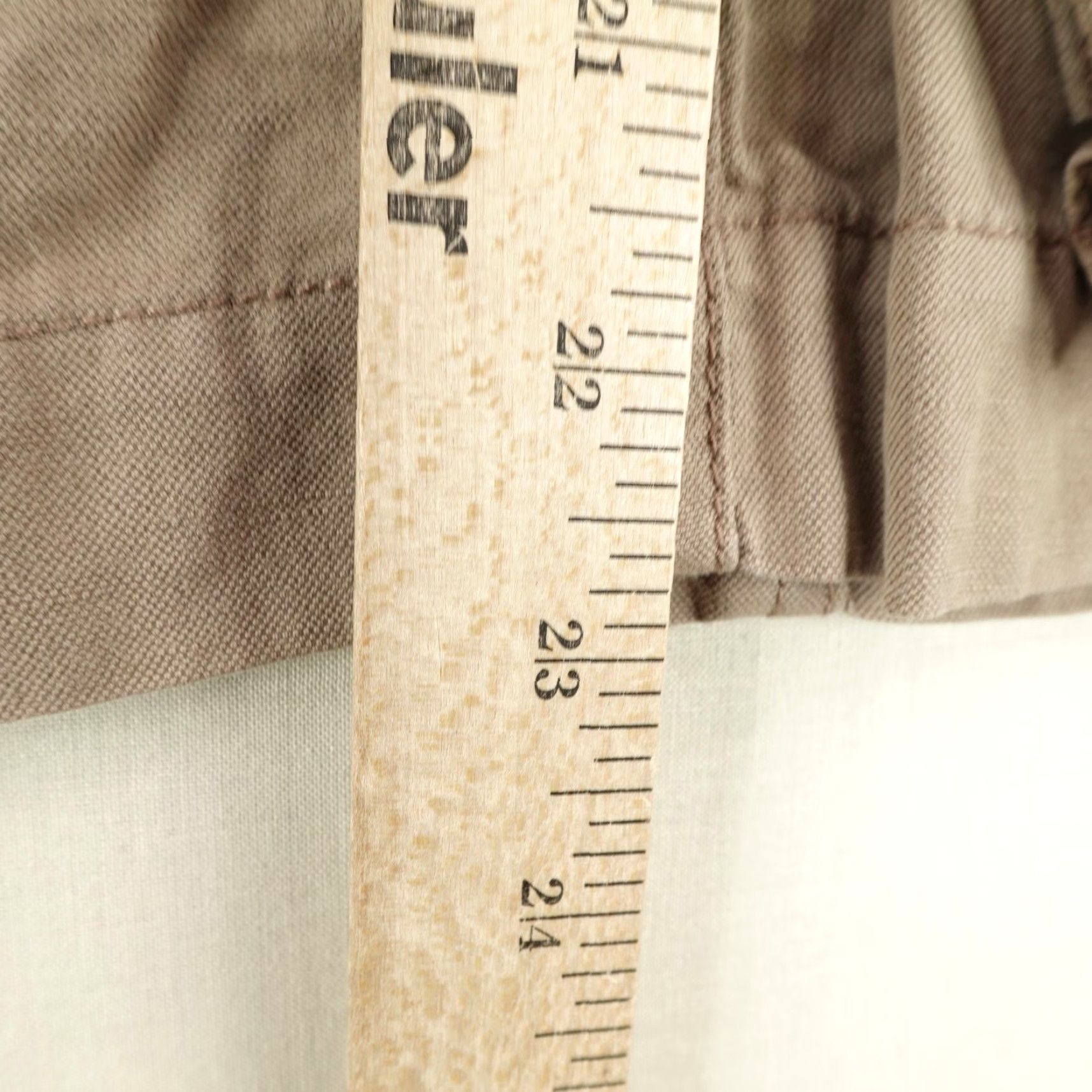 Anthropologie Anthropologie Daughters of the Liberation Beige Military Jacket Womens 2 Lightweight Zip Up Coat Size XS / US 0-2 / IT 36-38 - 7 Thumbnail