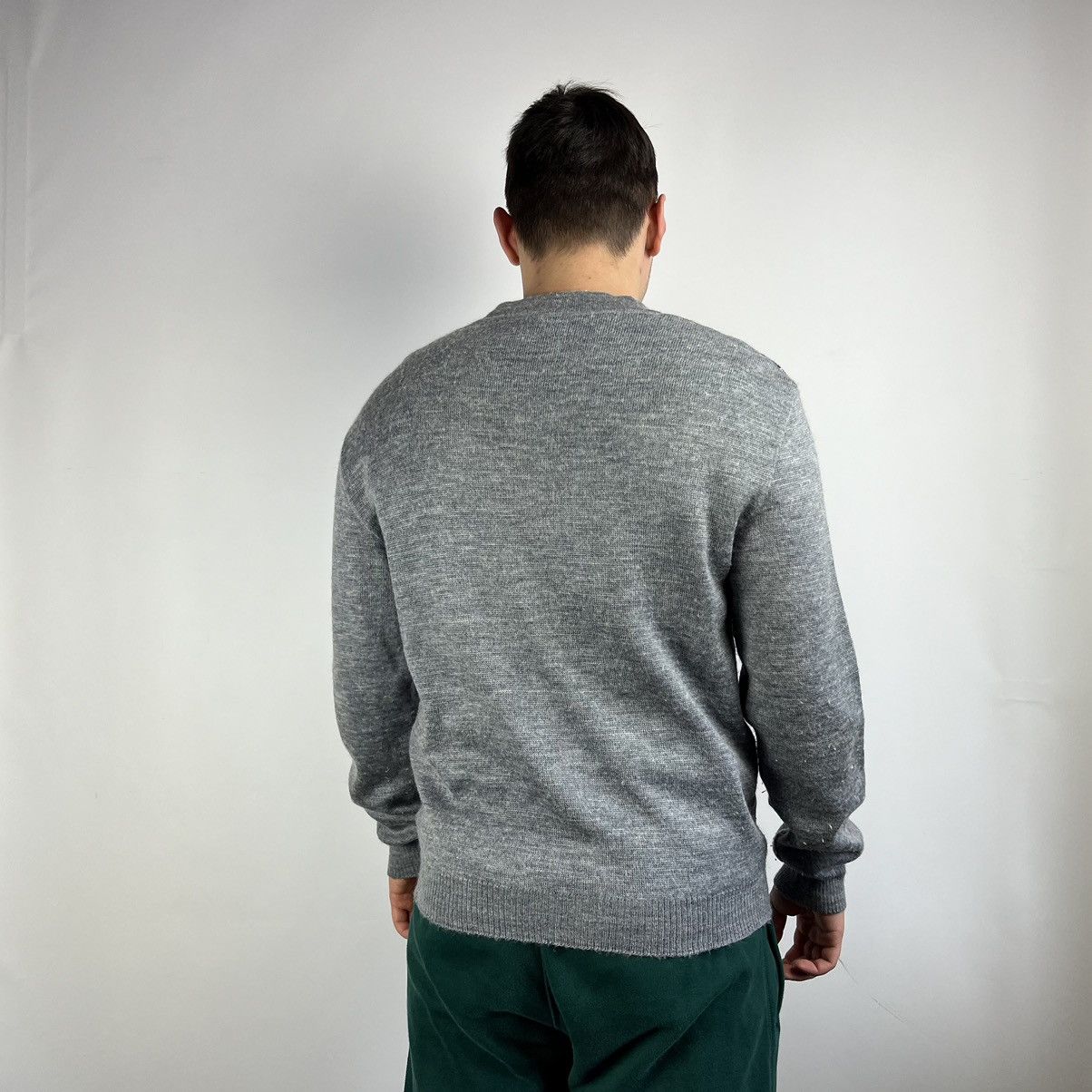 Japanese Brand Vintage wool cardigan sweater size Medium Size US M / EU 48-50 / 2 - 2 Thumbnail