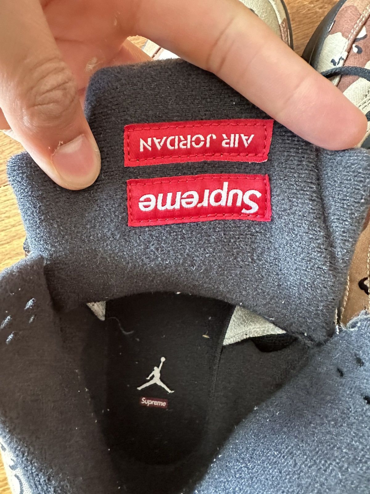 Jordan Brand × Nike × Supreme Air Jordan 5 Supreme Camo Size US 12 / EU 45 - 6 Thumbnail