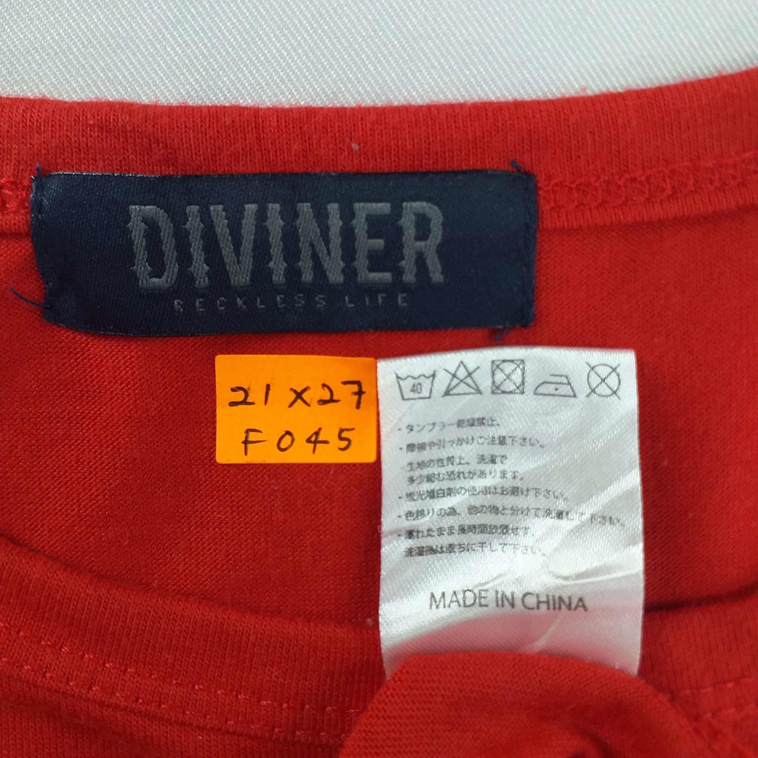 Japanese Brand Evessa Diviner Japanese Brand Large Tshirt -F045 Size US L / EU 52-54 / 3 - 6 Thumbnail