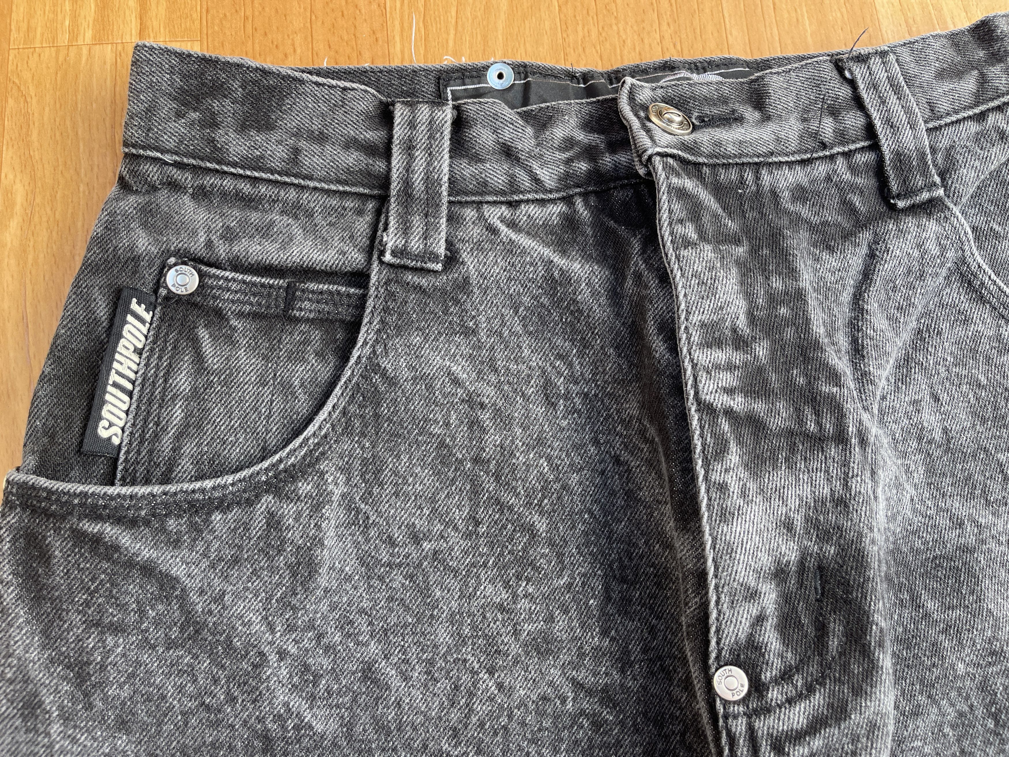 Southpole Southpole jeans, baggy vintage South Pole 90s hip hop Y2K 26 Size US 26 / EU 42 - 13 Thumbnail