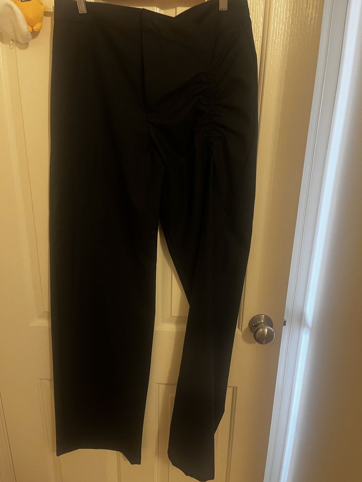 Mainline:RUS/Fr.CA/DE black ilya trousers | Grailed