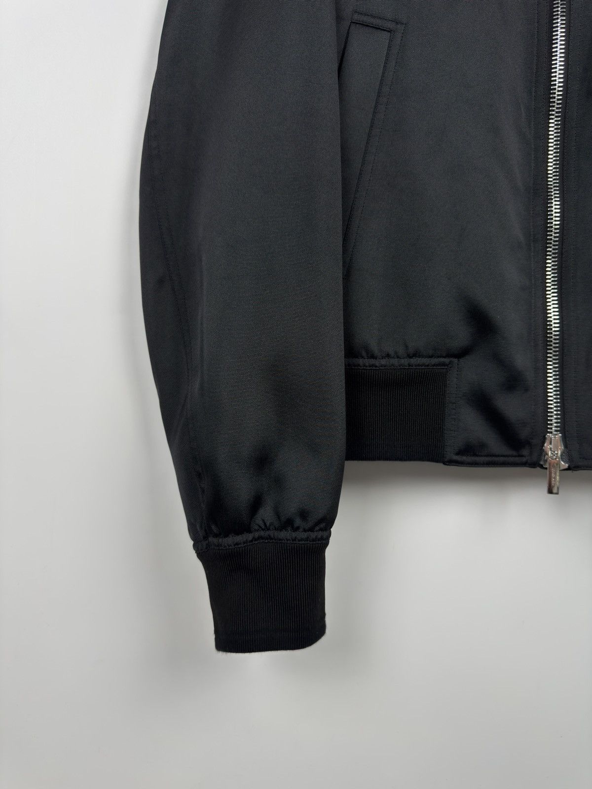 Dior Dior Homme Black Rose Embroidered Blouson Bomber Jacket Size US M / EU 48-50 / 2 - 4 Thumbnail