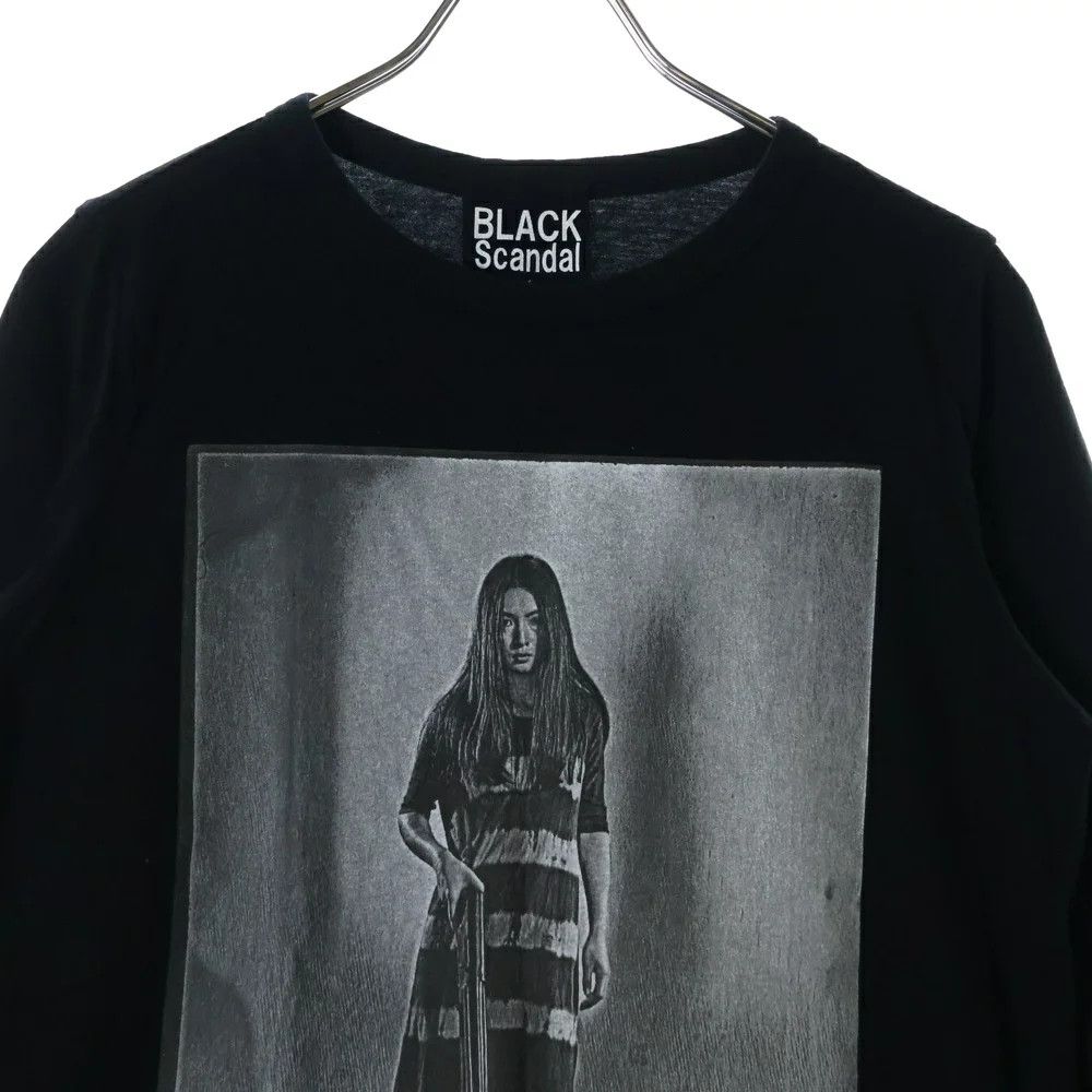Yohji Yamamoto BLACK Scandal Yohji Yamamoto // 22SS Front Print Long Sleeve Size US M / EU 48-50 / 2 - 3 Thumbnail