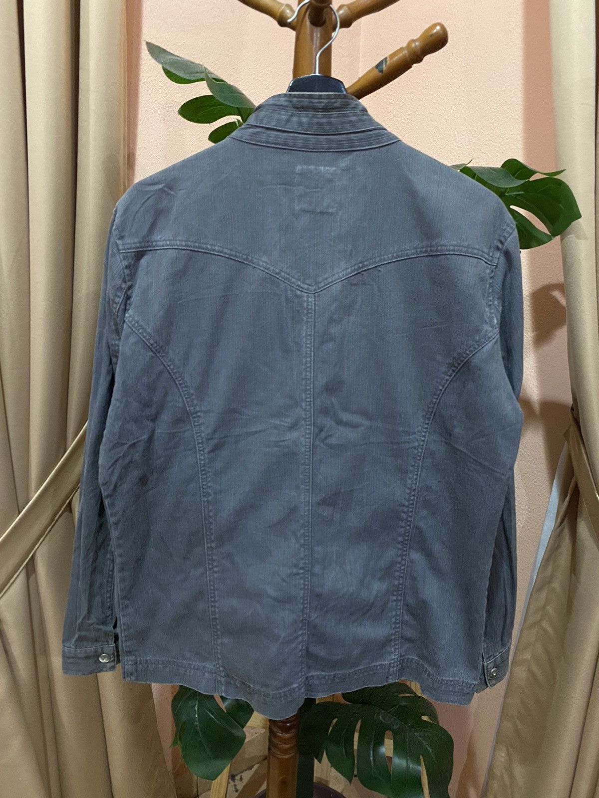 Japanese Brand Ef Cubic Gray Utility Jacket – Modern Minimalist Outerwear Size US M / EU 48-50 / 2 - 5 Thumbnail