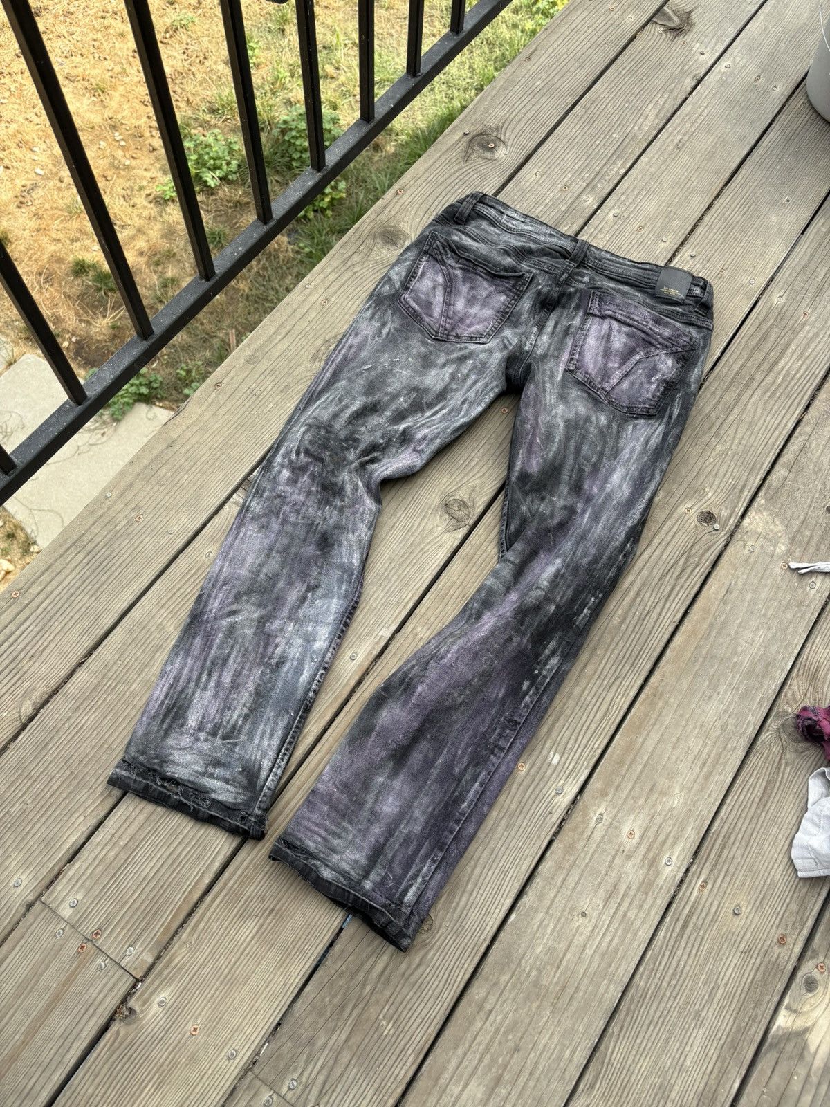 Other 1of1 pink wash waxed denim Size US 32 / EU 48 - 3 Thumbnail