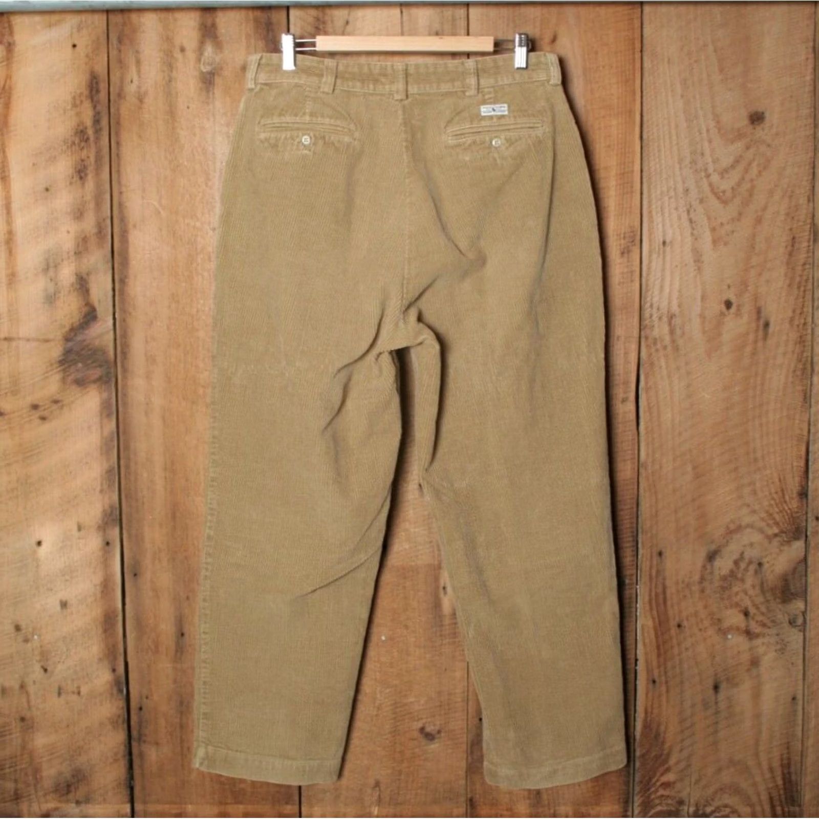 Polo Ralph Lauren POLO RALPH LAUREN Khaki Corduroy Pants Pants Corduroy Men 34x29 Tan 35x30 Cords Mulitple Details? Size US S / EU 44-46 / 1 - 3 Thumbnail