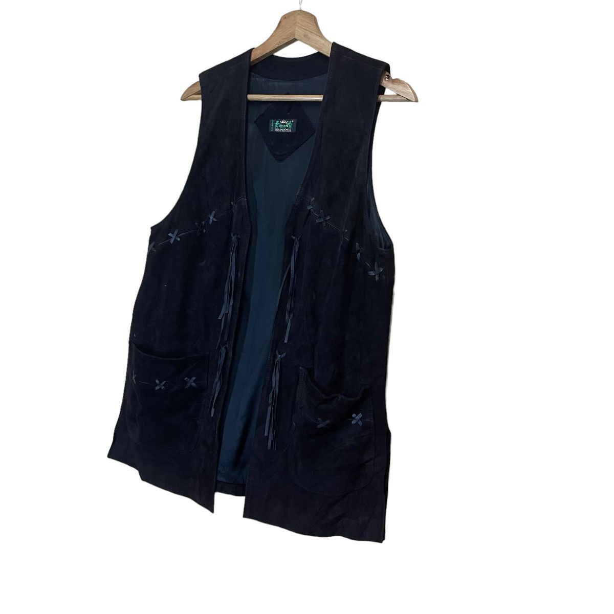 Leather Alta Moda Pelle Suede Leather Vest Size US S / EU 44-46 / 1 - 3 Thumbnail