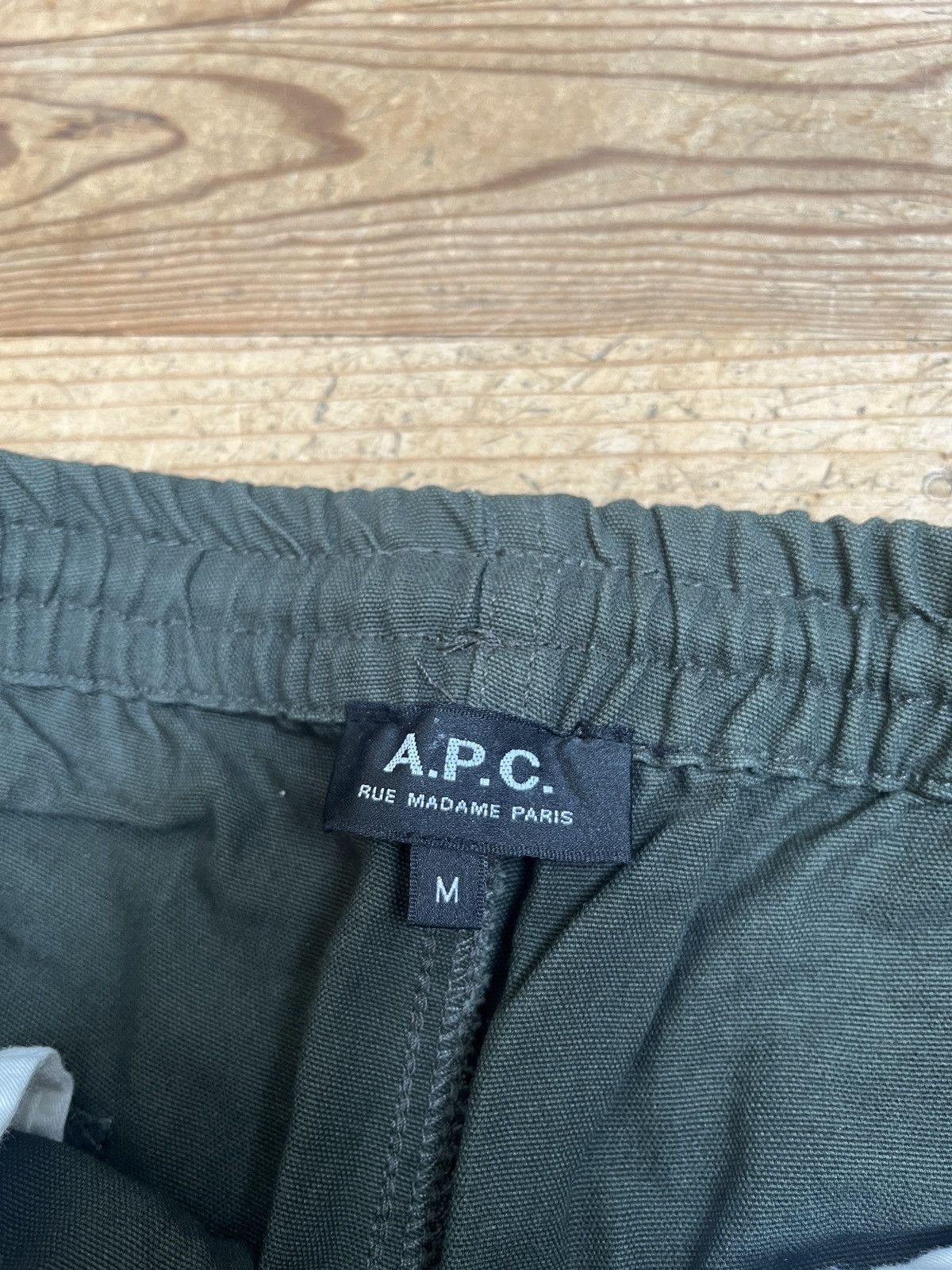 A.P.C. A.P.C vincent long trouser khaki green Size US 38 / EU 54 - 8 Thumbnail