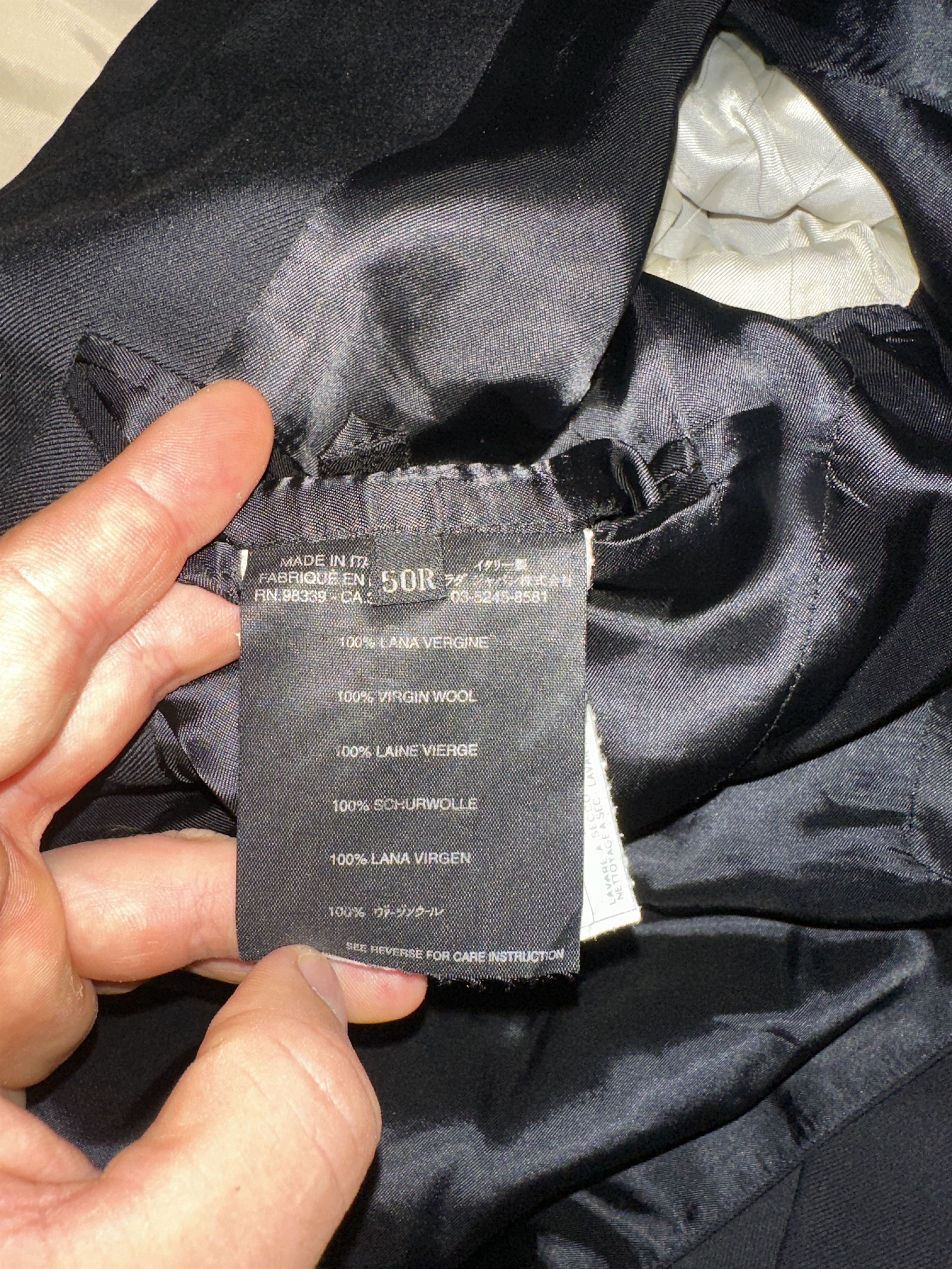 Prada Prada Milano Solid Suit Formal Jacket Blazer Tux Size 50 R M Size 50R - 20 Thumbnail