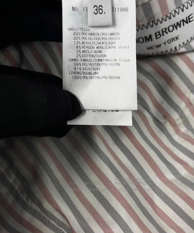 Thom Browne Thom Browne Chic Hidden Zipper Snap Hooded Jacket Size XS / US 0-2 / IT 36-38 - 5 Thumbnail