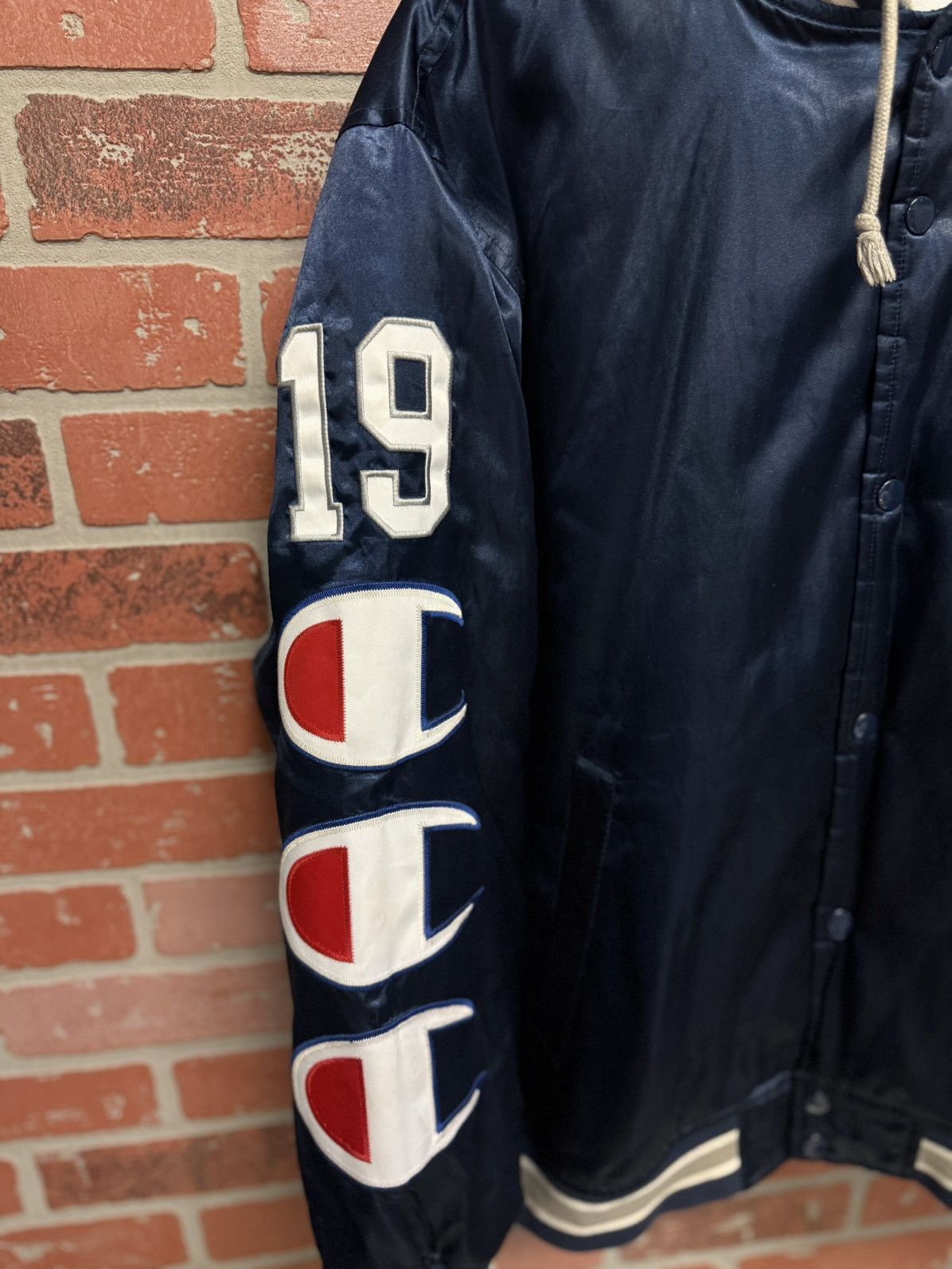 Champion × Supreme Supreme Champion Jacket Size M Blue RARE Size US M / EU 48-50 / 2 - 4 Thumbnail